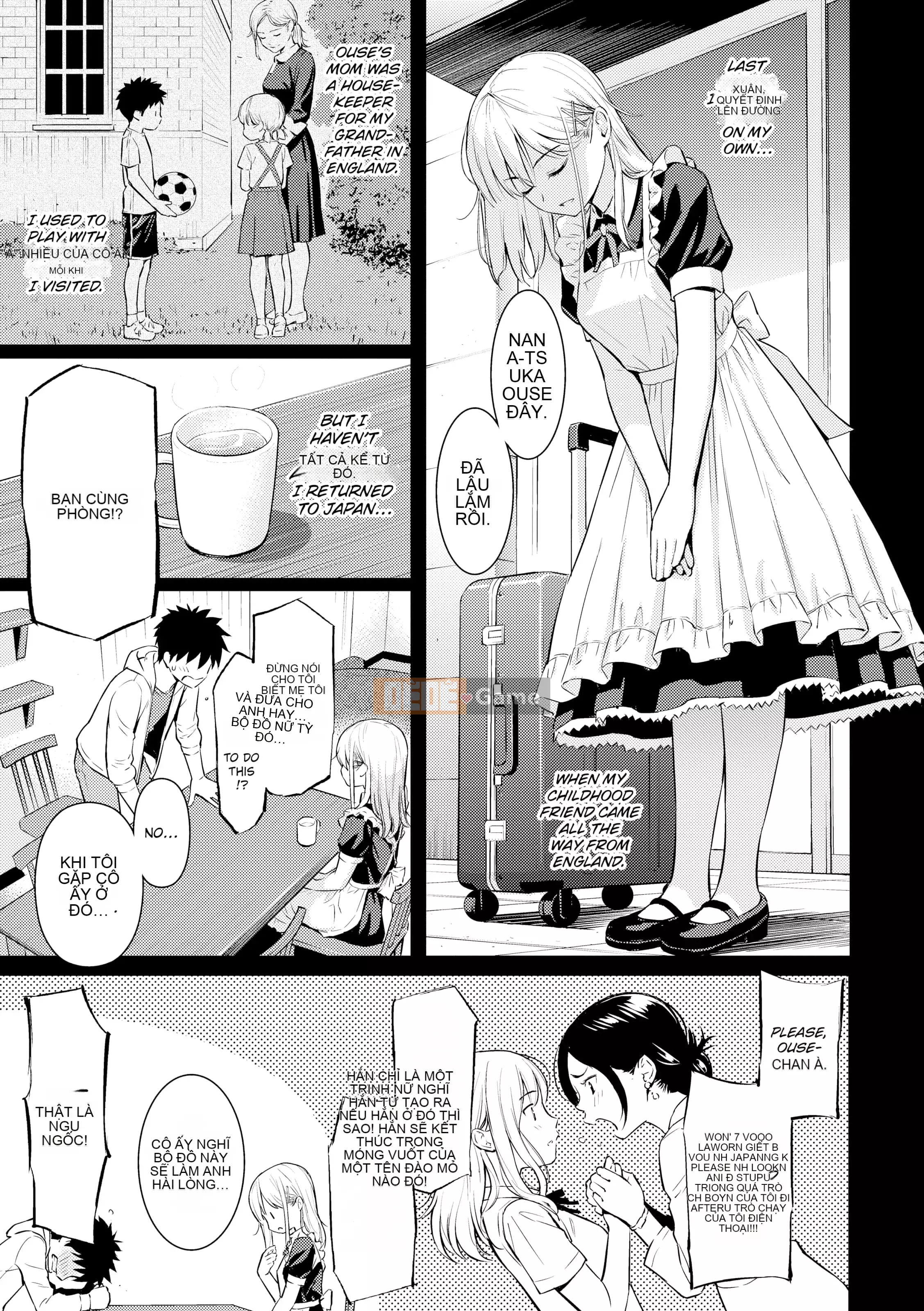 [Homunculus] Tán tỉnh người nước ngoài