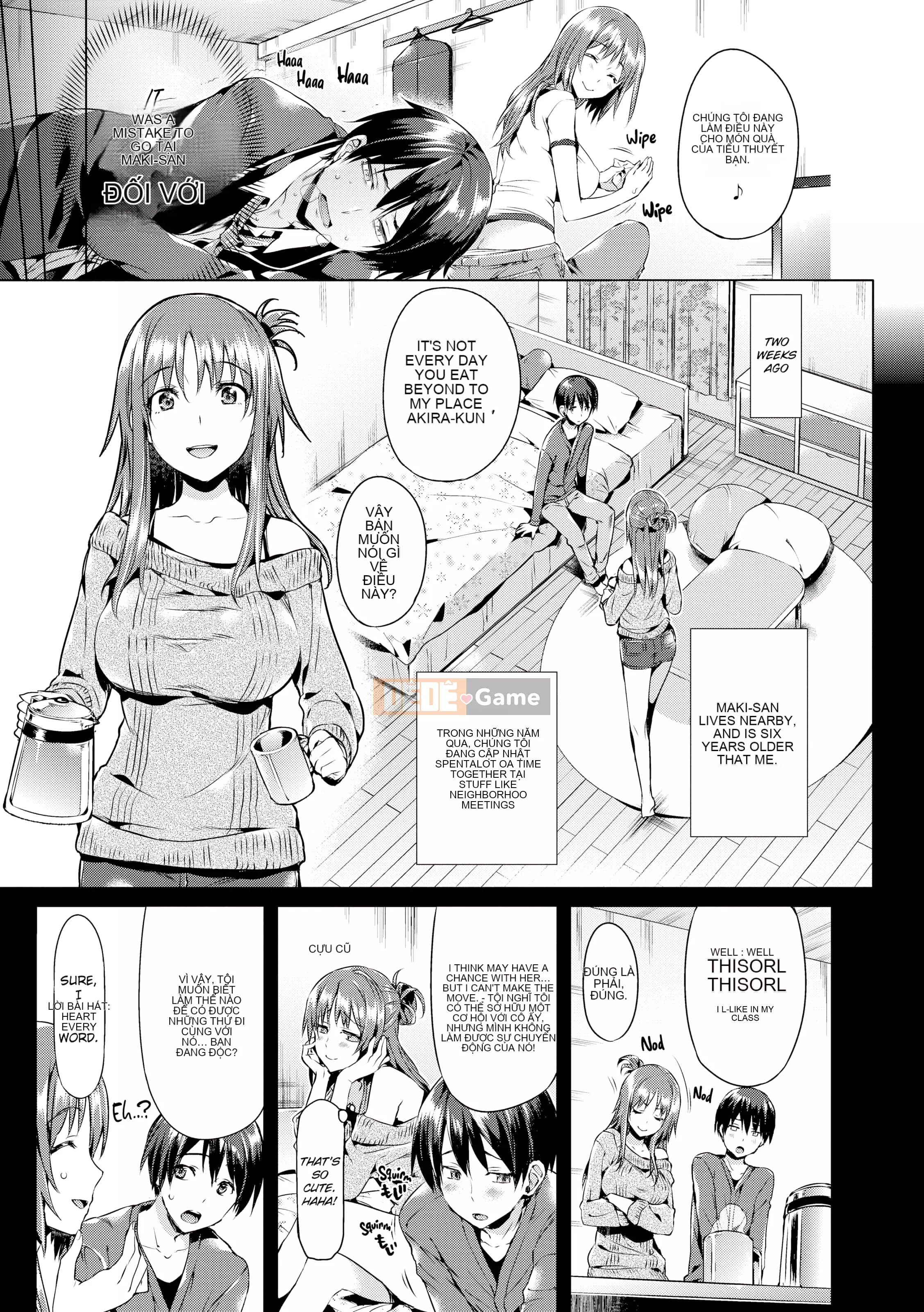 [Hisasi] Mỗi cô gái đều có gai của mình