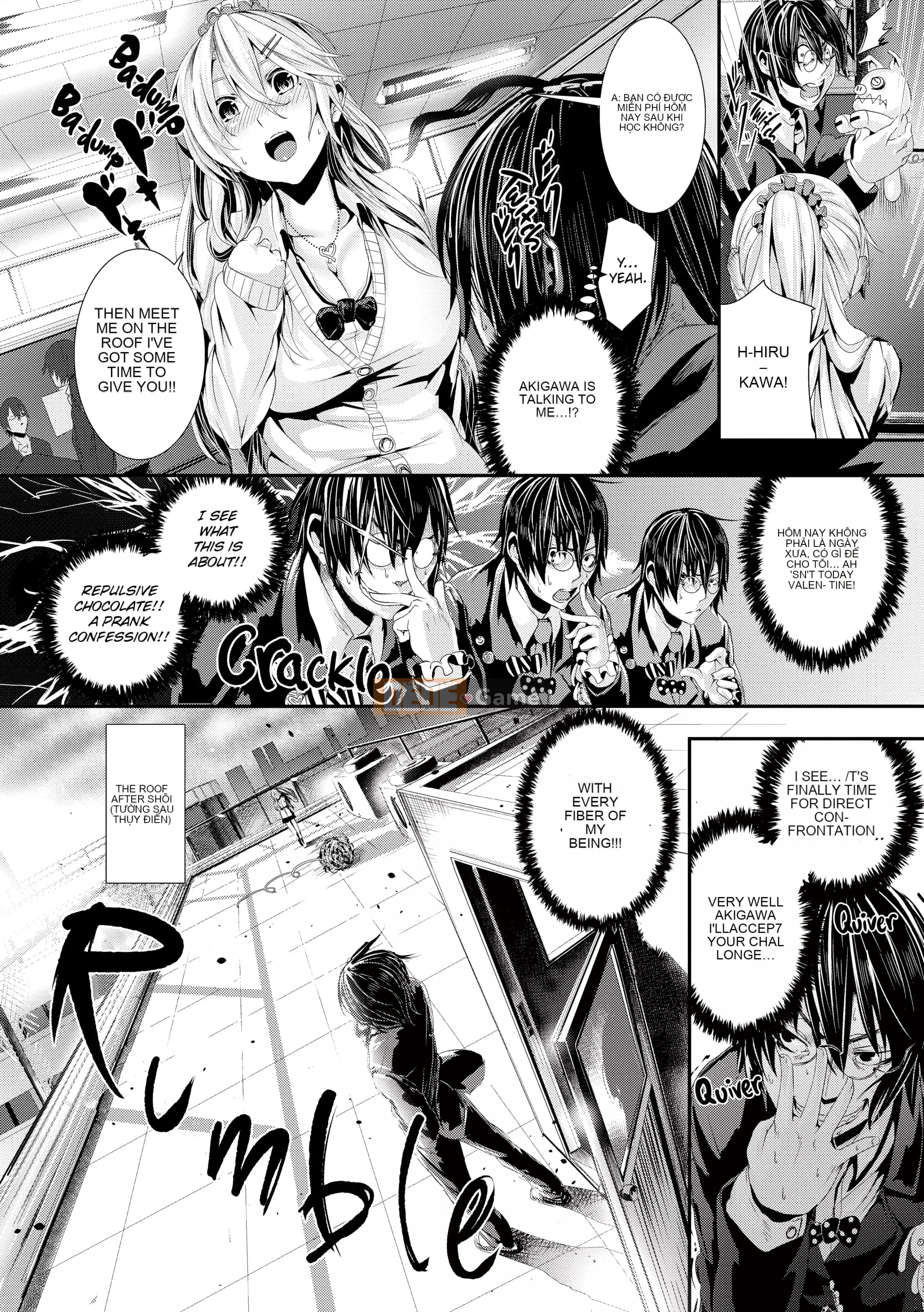 [Bota Mochito] Hoang dã ở trường học