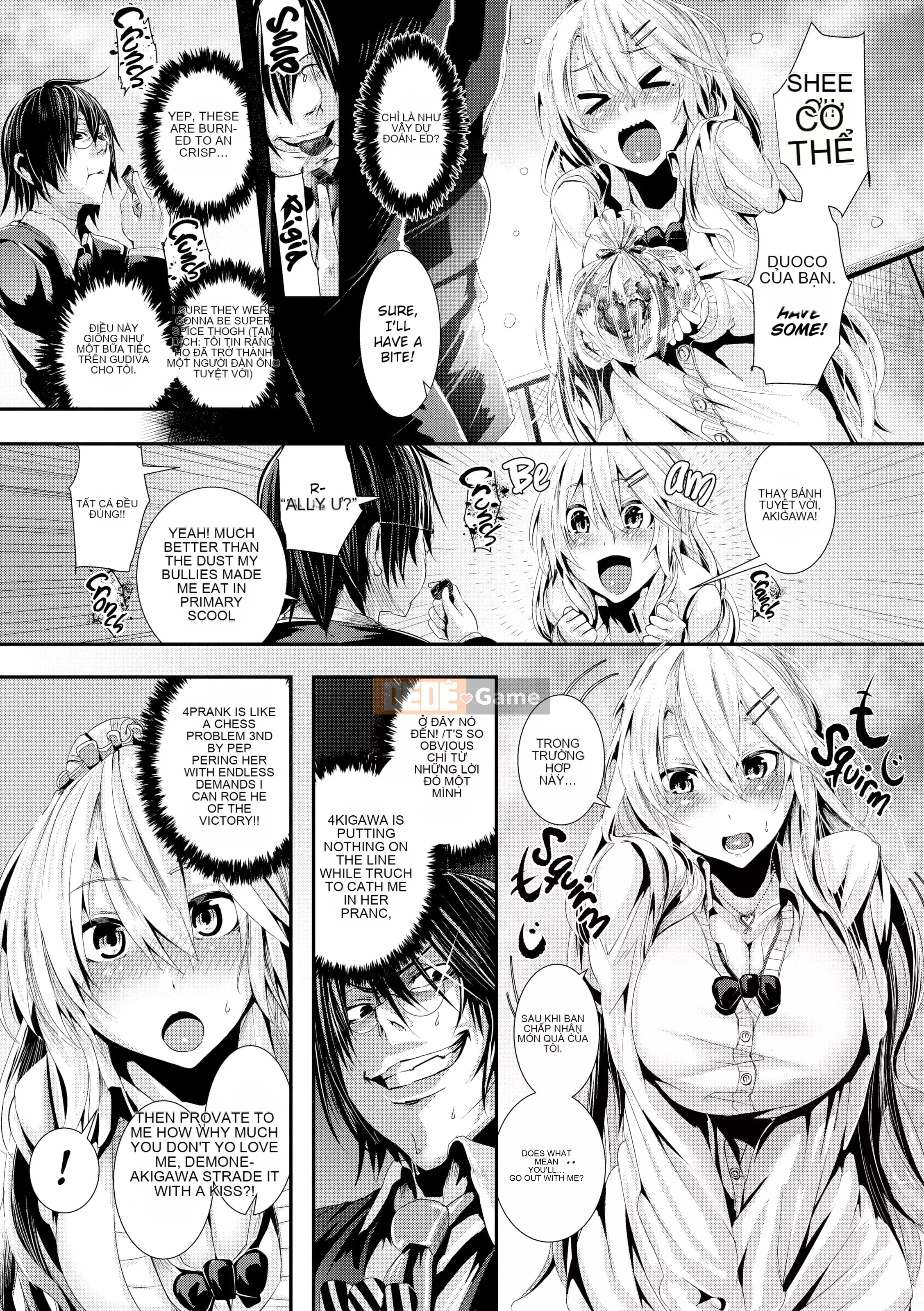 [Bota Mochito] Hoang dã ở trường học