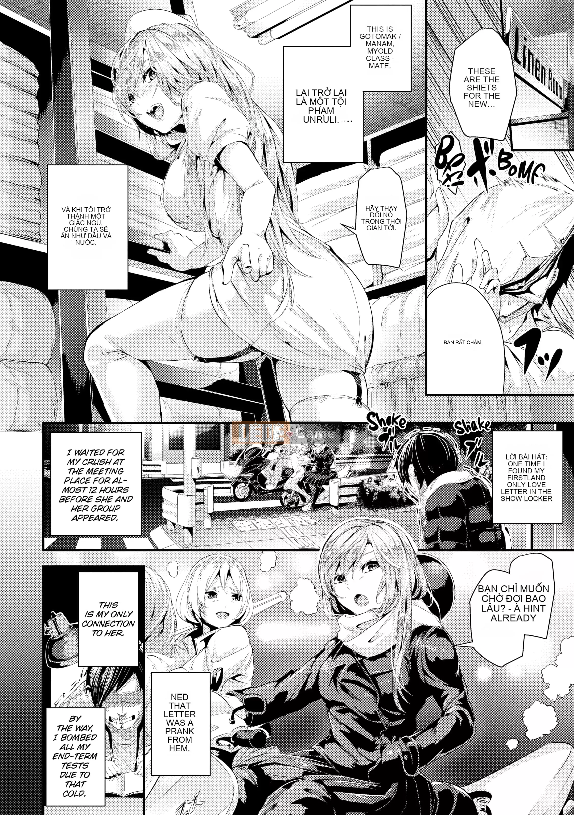 [Bota Mochito] Hoang dã ở trường học