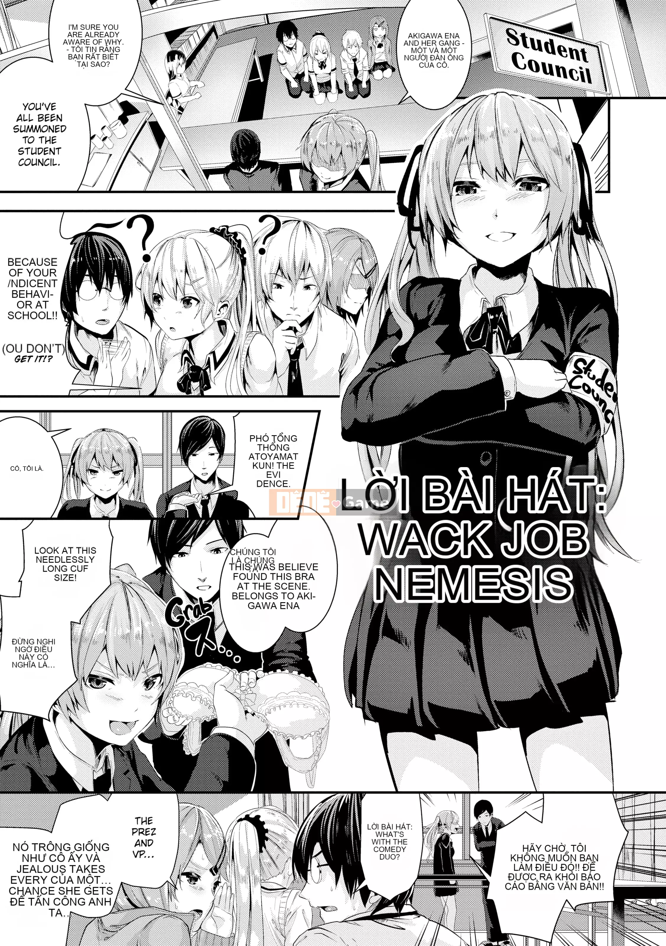 [Bota Mochito] Hoang dã ở trường học