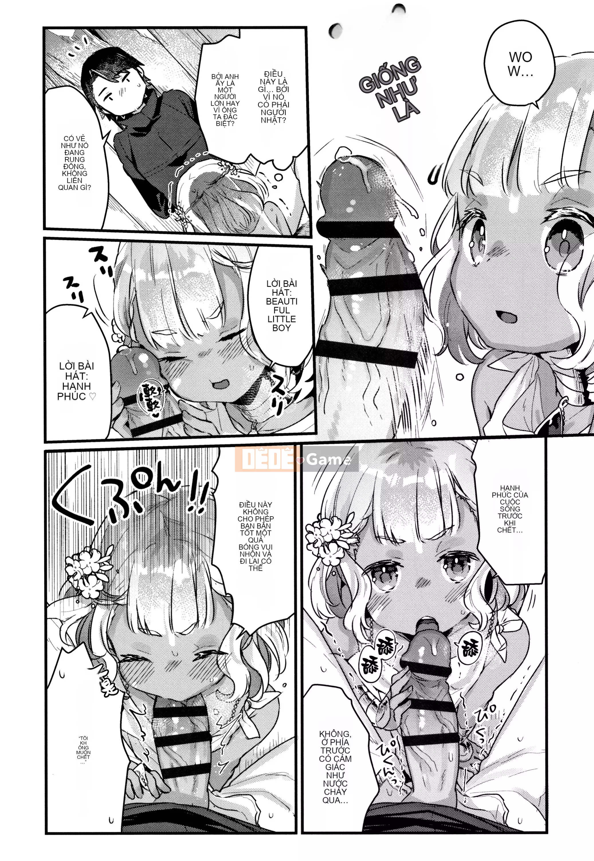 [Kẹo mật ong] Phân tán trinh tiết phù du của cô gái