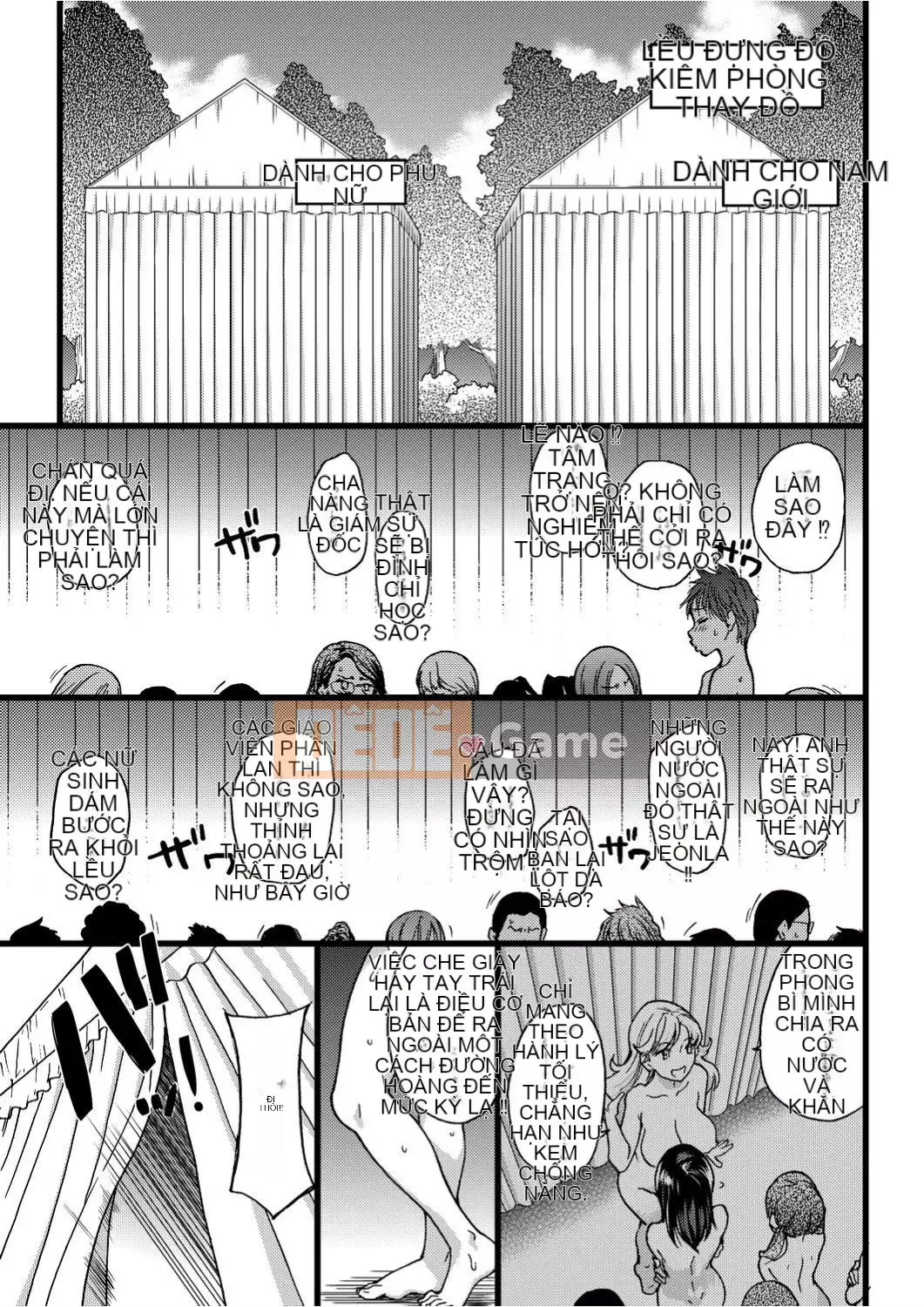 [Shiwasu no Okina] Trong chuyến dã ngoại của trường đến một bãi biển khỏa thân!!