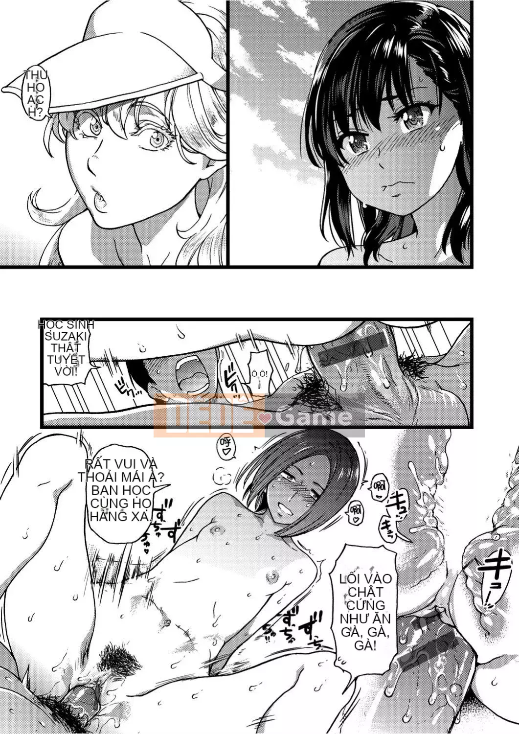 [Shiwasu no Okina] Trong chuyến dã ngoại của trường đến một bãi biển khỏa thân!!