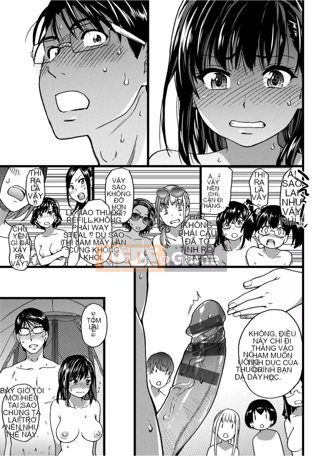 [Shiwasu no Okina] Trong chuyến dã ngoại của trường đến một bãi biển khỏa thân!!