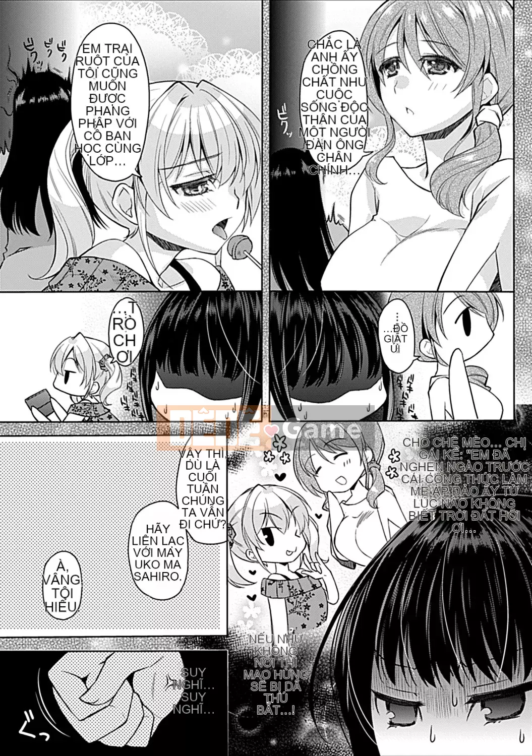 [Ashio] Sự kết thúc của những người bạn thời thơ ấu ~Ba chị em và H Zanmai~ [Digital]