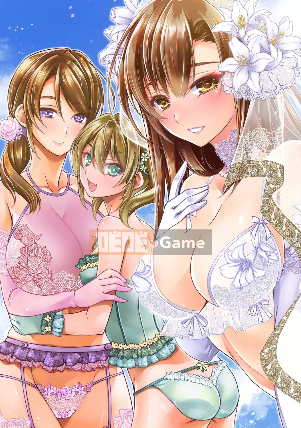 [Ashio] Sự kết thúc của những người bạn thời thơ ấu ~Ba chị em và H Zanmai~ [Digital]