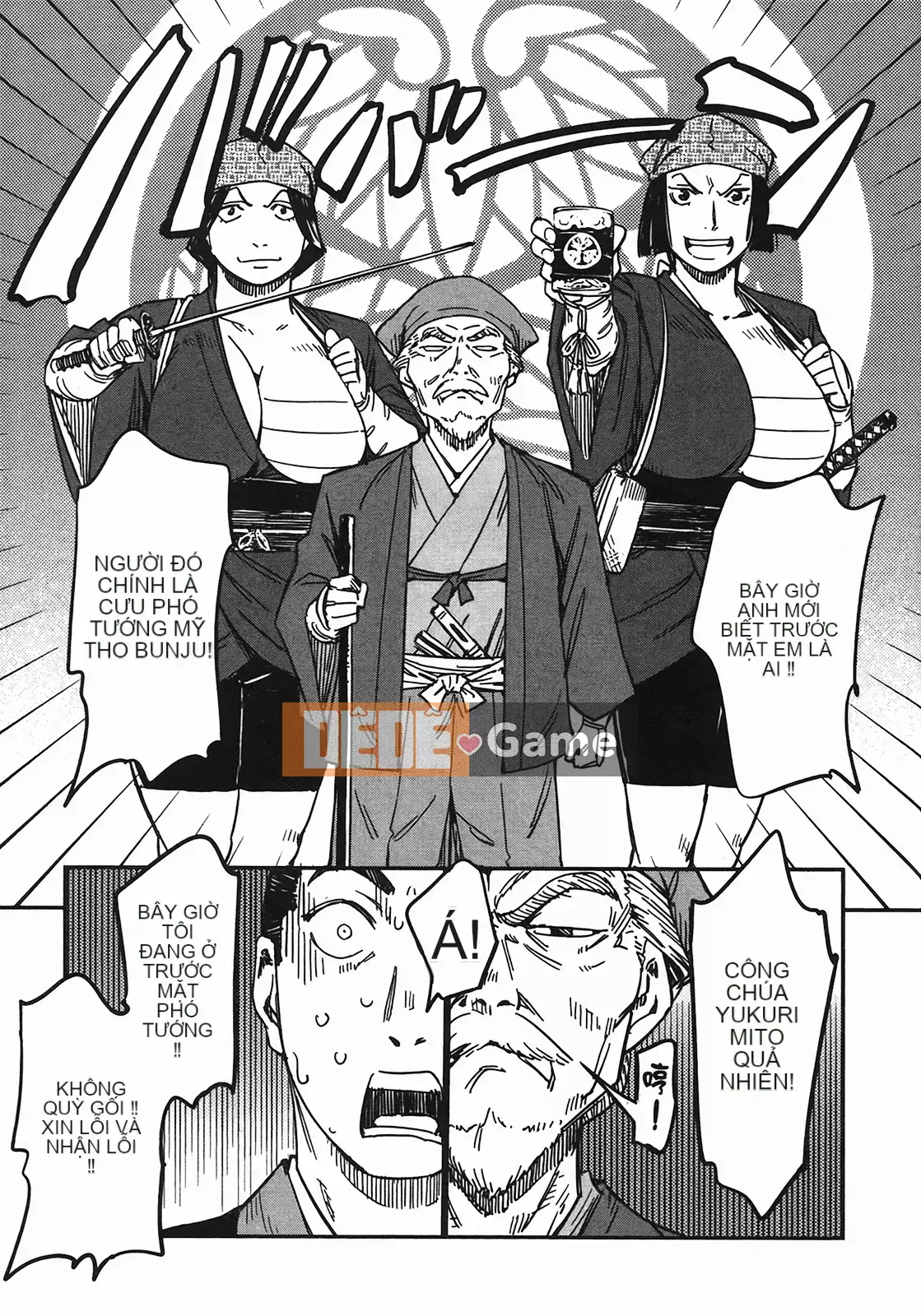 [Yamada Hideki] Magic Milk Secret Sword tập 4