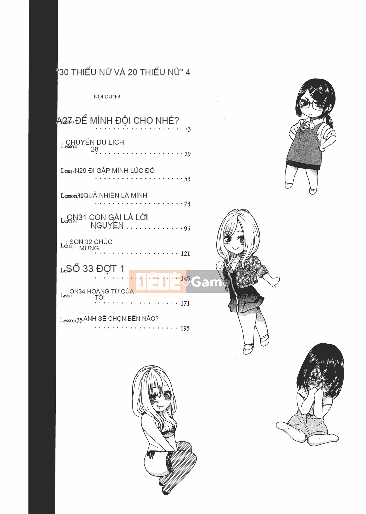 [Ganjieruta] Ba mươi trinh nữ và hai mươi phụ nữ trưởng thành 4