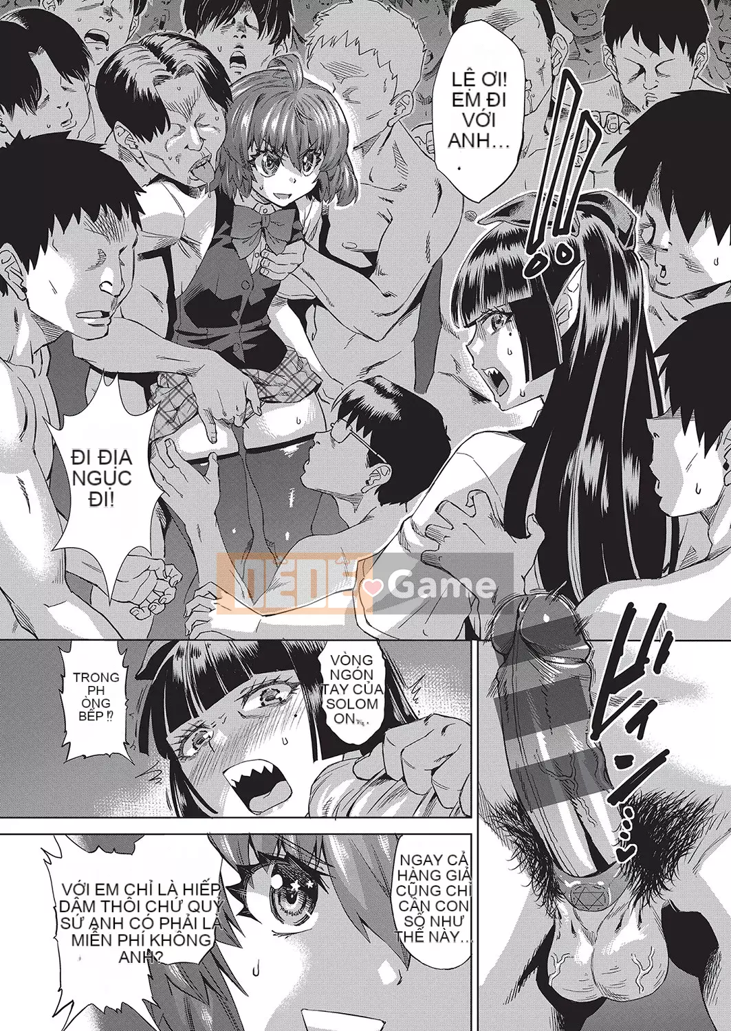 [Abe Morioka] Cưỡng đoạt trinh tiết của các cô gái đồng tính nữ trong hội học sinh bằng mắt thôi miên độc ác!