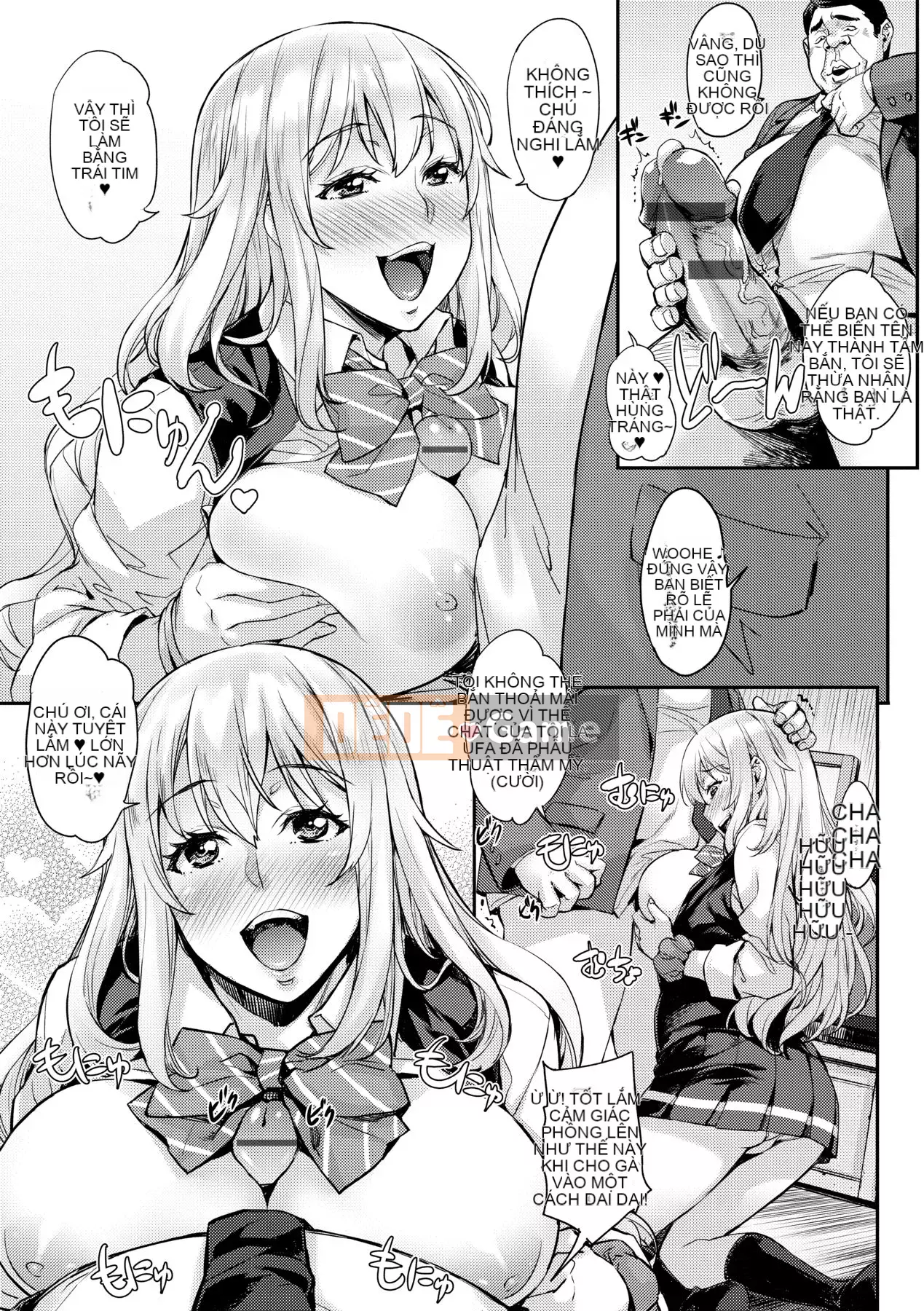 [Takuro] Nữ sinh mặc đồng phục J-kei Ecchi Shiyo ♥ ~Rich Sex Hamehame Doppyun~