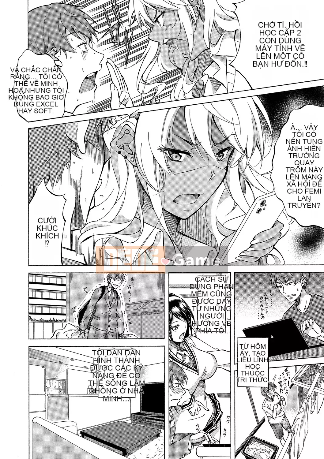 [Onda Madaraoku] Yên ngựa Taoshi với Black and White Gal!