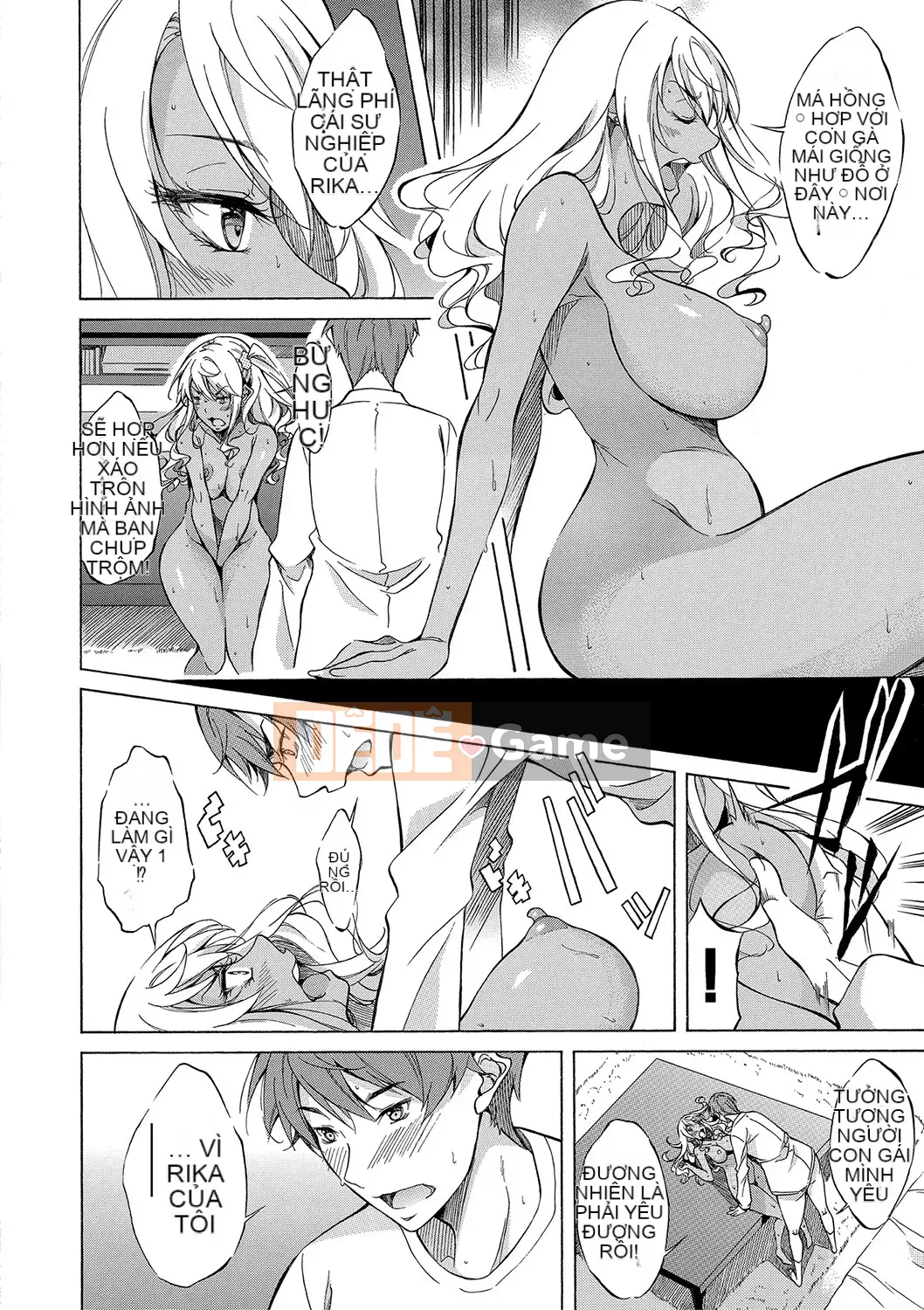 [Onda Madaraoku] Yên ngựa Taoshi với Black and White Gal!