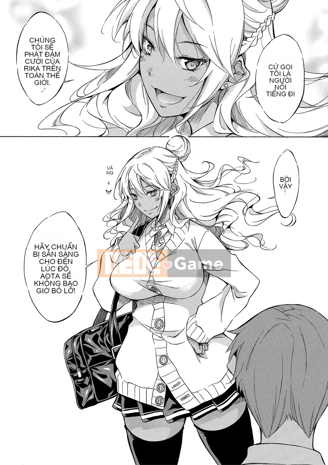 [Onda Madaraoku] Yên ngựa Taoshi với Black and White Gal!