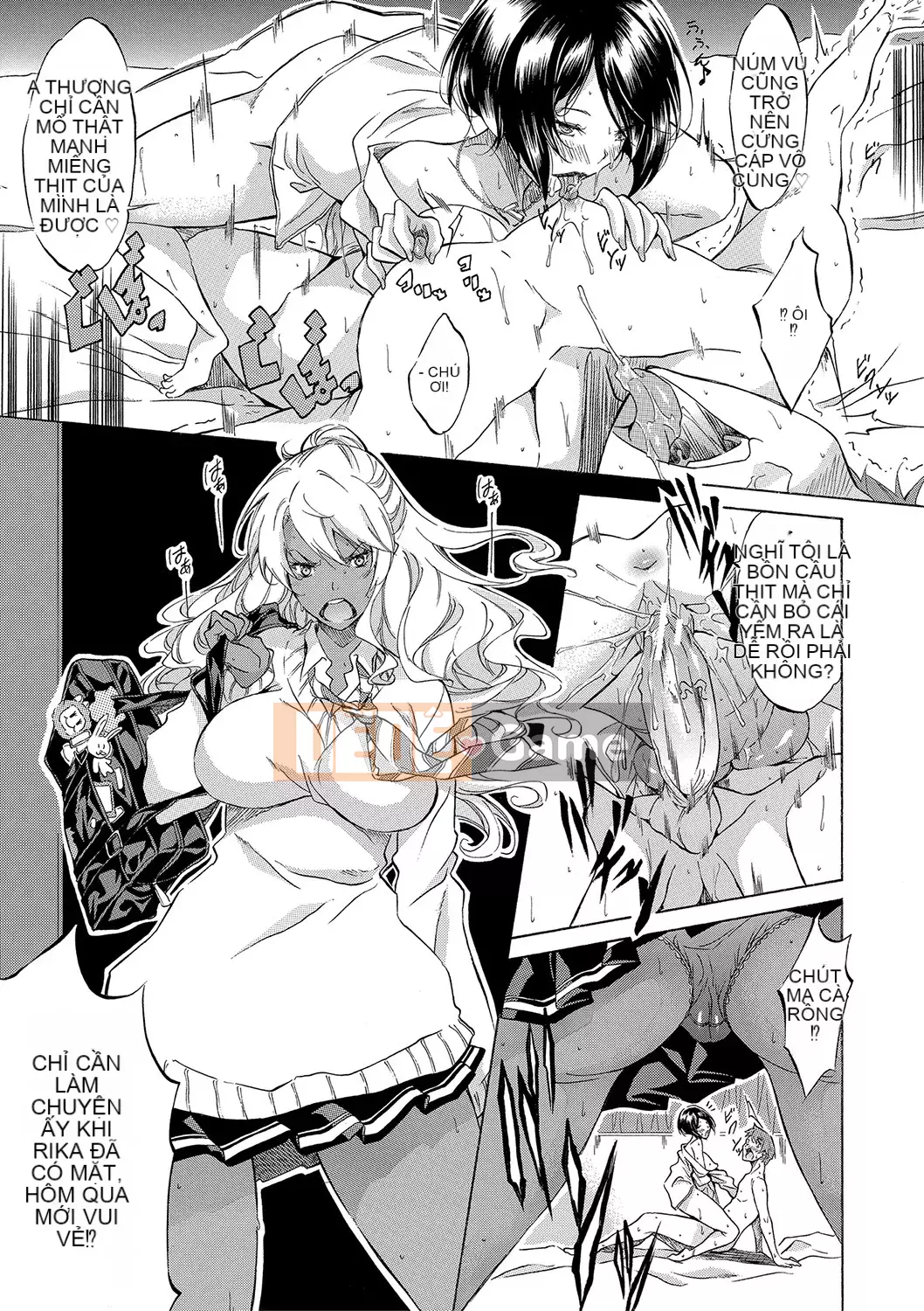 [Onda Madaraoku] Yên ngựa Taoshi với Black and White Gal!