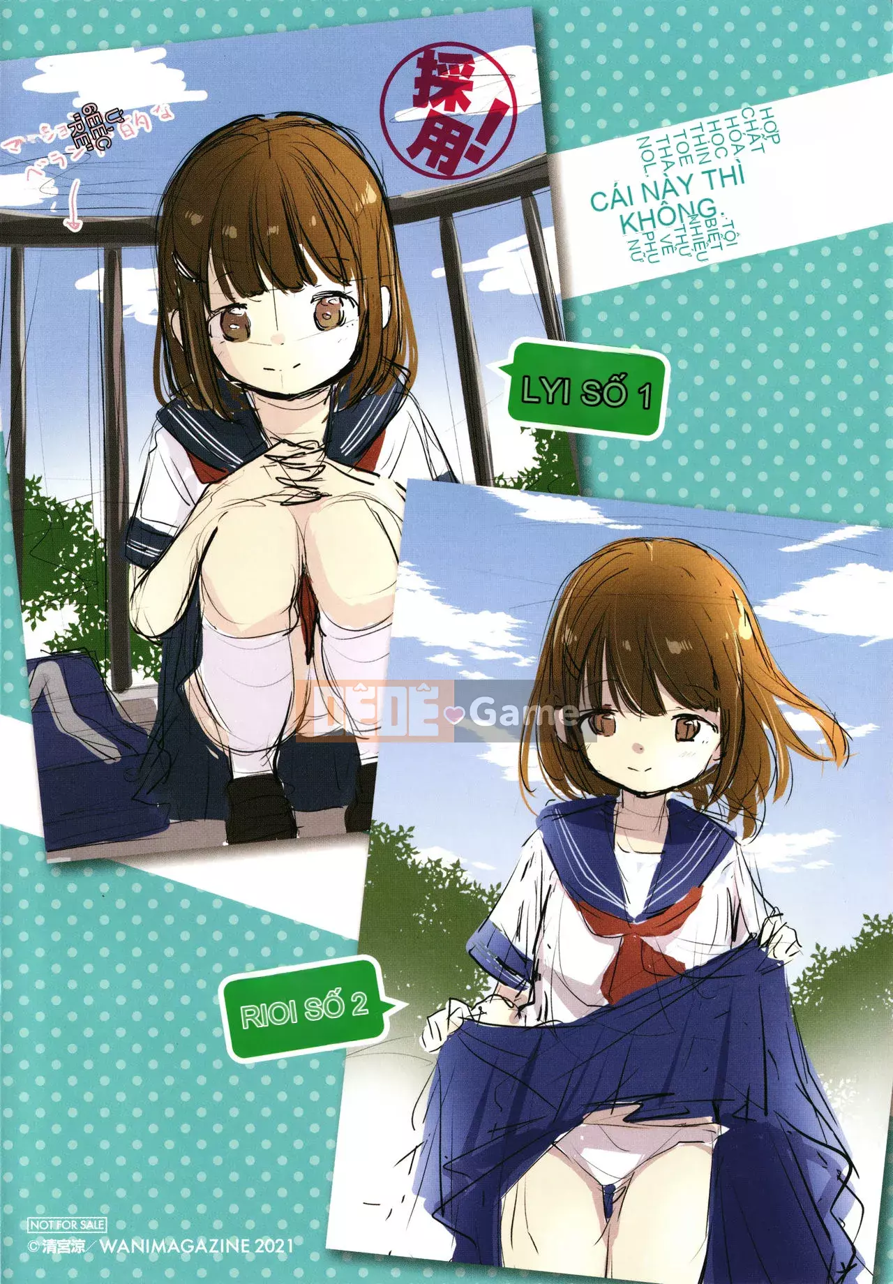 [Kiyomiya Ryo] Namamusume + Tờ rơi 4P [Tiếng Trung]