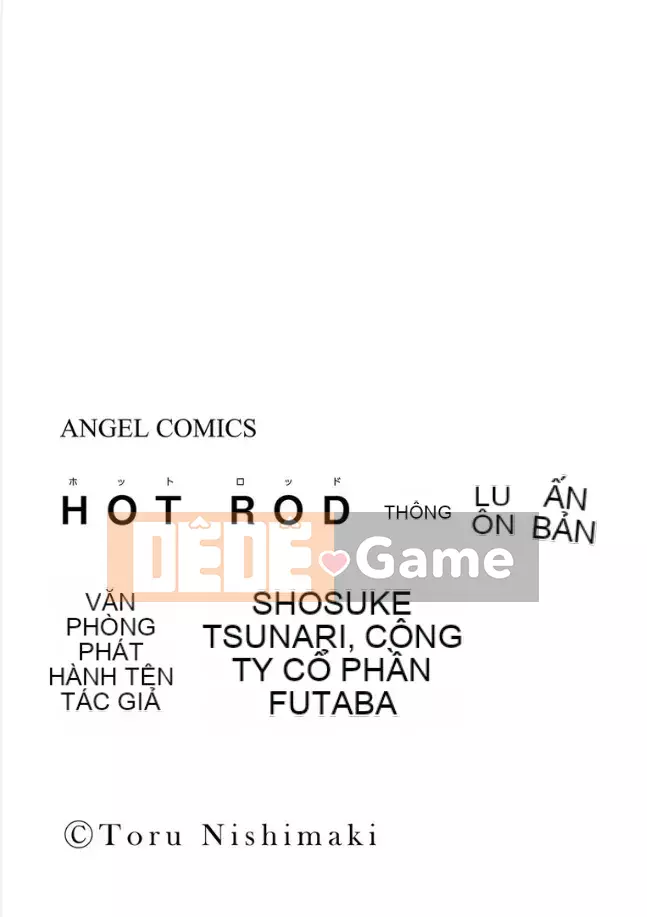 [Nishimaki Tohru] Toàn bộ Hot Rod Tập 1 [Kỹ thuật số]