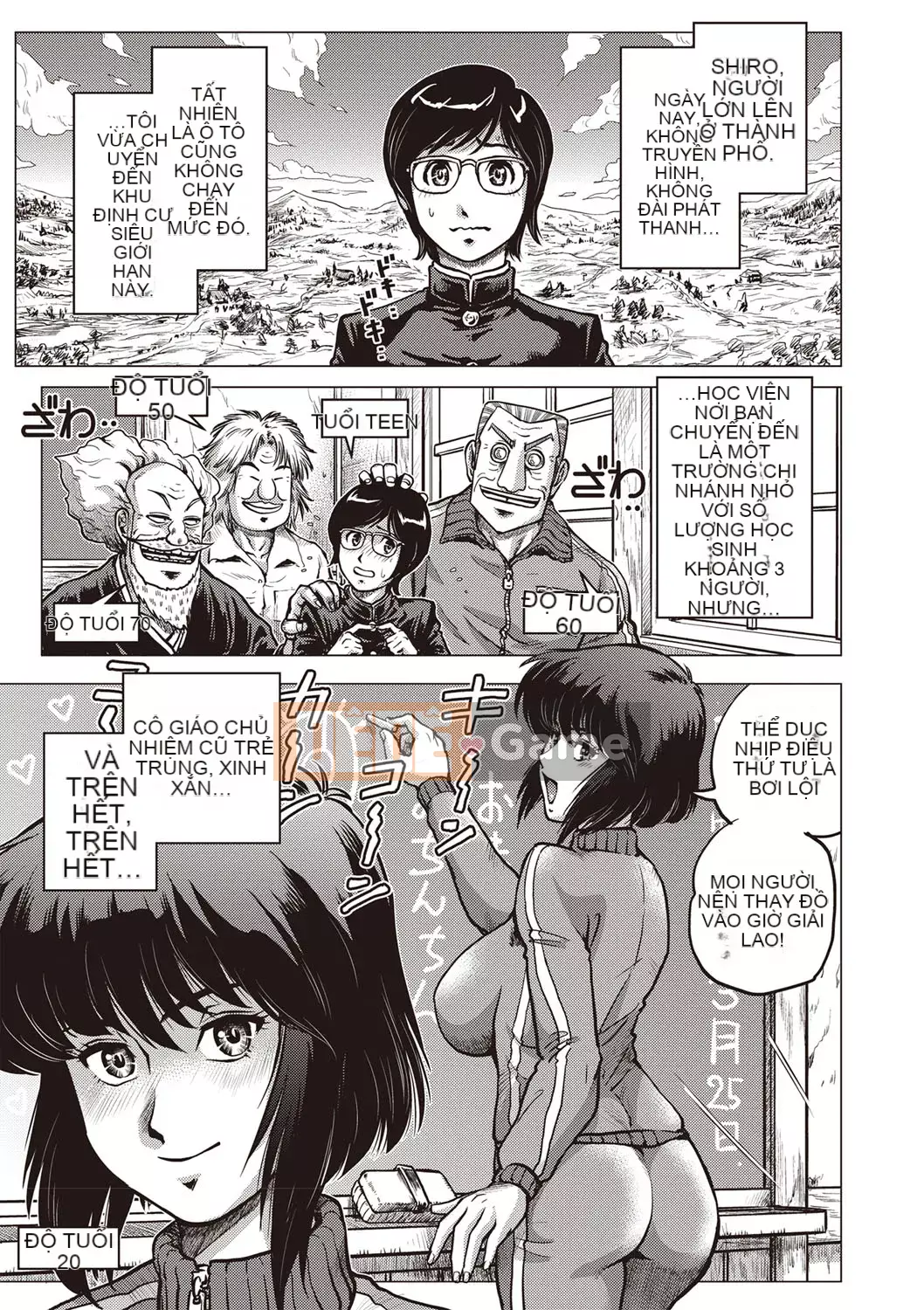 [keso] Paradise Gakuin Hướng dẫn quá nhiều về tình dục