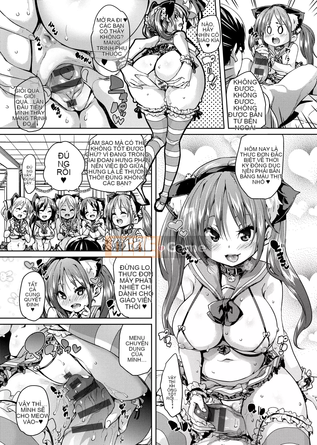 [Marui Maru] Lông tơ ♥ Chudoku thụ tinh!