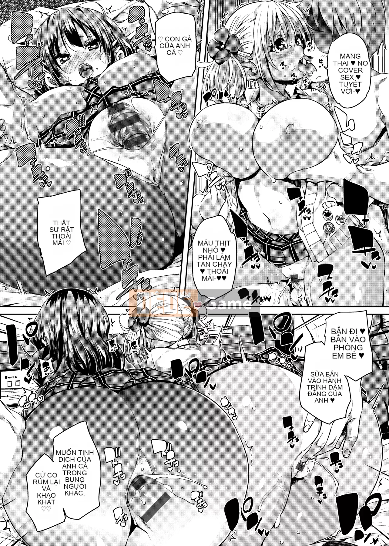 [Marui Maru] Lông tơ ♥ Chudoku thụ tinh!