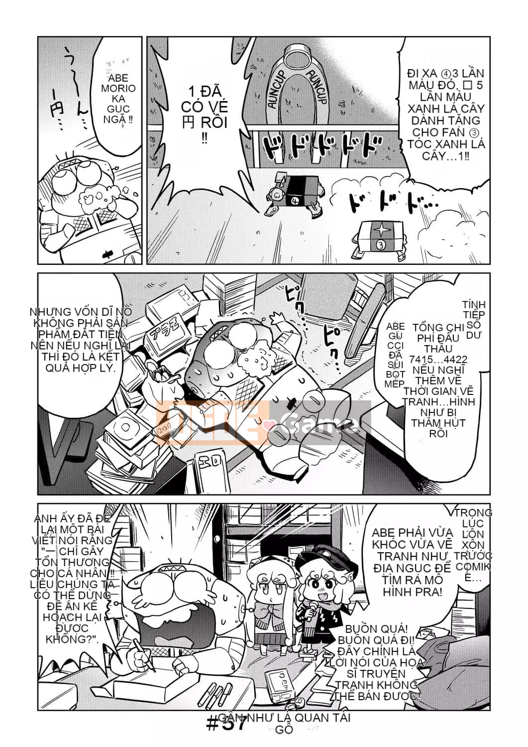 [Abemoriokaru] Abemoriokano... (Tạm thời) Ex2 Abe Morioka (Nhật ký cuộc đời họa sĩ truyện tranh tình cảm) Ex 2