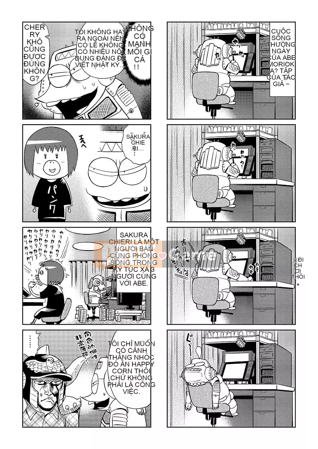 [Abemoriokaru] Abemorioka (Tạm thời) Abe Morioka của... (Joshoku Mangaka Life Diary)