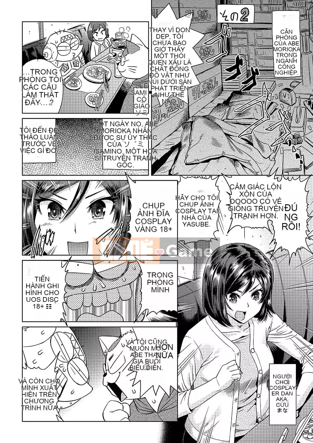 [Abemoriokaru] Abemorioka (Tạm thời) Abe Morioka của... (Joshoku Mangaka Life Diary)