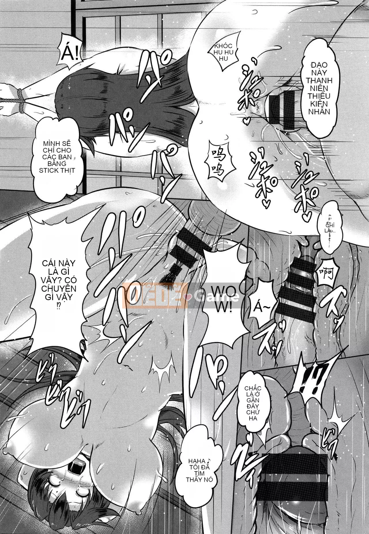 [Kumoemon] Hiếp dâm chèn Kali + Thẻ minh họa [Tiếng Trung vô hình]