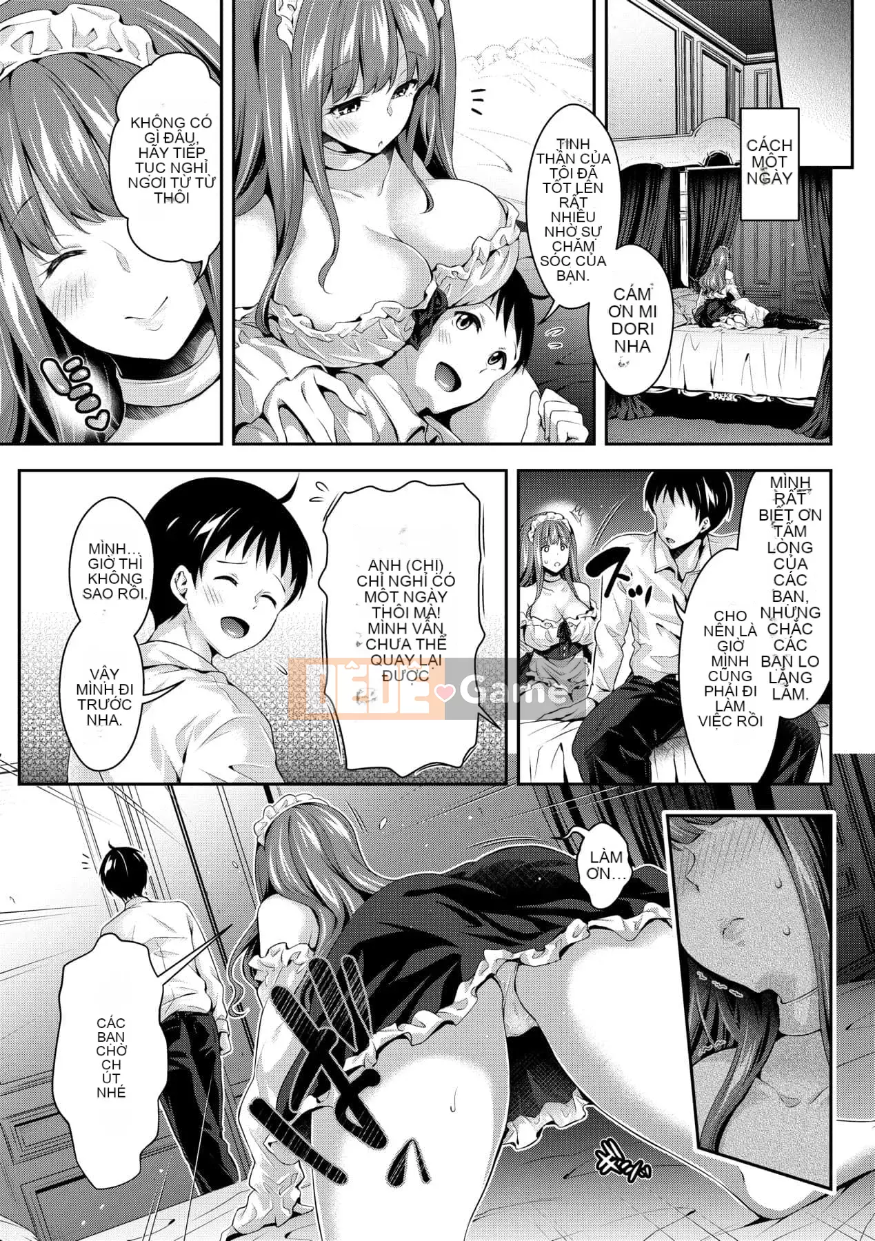 [Hachigo] Harem Maid no Dameme Ecchi [Trung Quốc] [Kỹ thuật số]