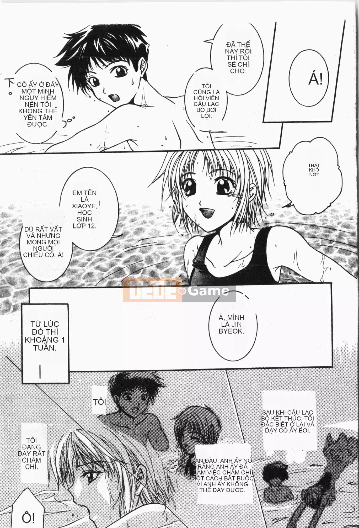 [Tuyển tập] Lớp học bơi [Tiếng Trung]