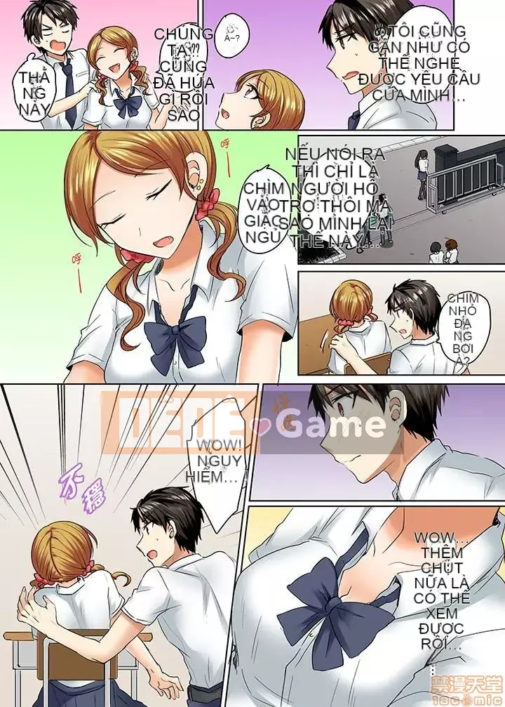 [Kinman Hankagumi] Shogota] Đồ bơi của tôi không đúng chỗ...Tôi đang mặc nó vào!