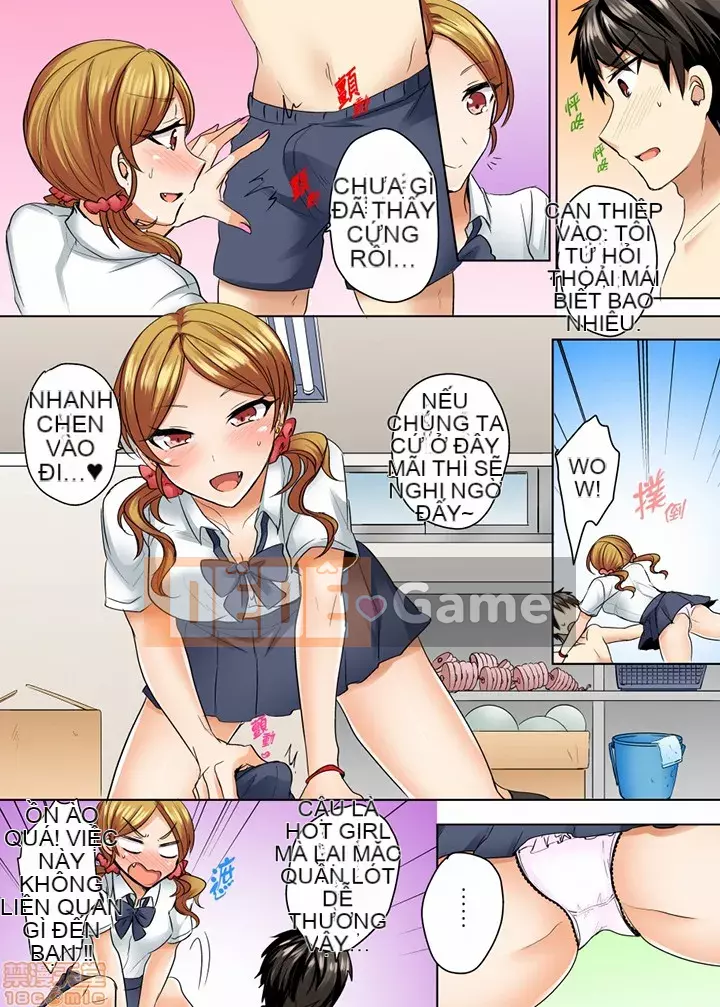 [Kinman Hankagumi] Shogota] Đồ bơi của tôi không đúng chỗ...Tôi đang mặc nó vào!