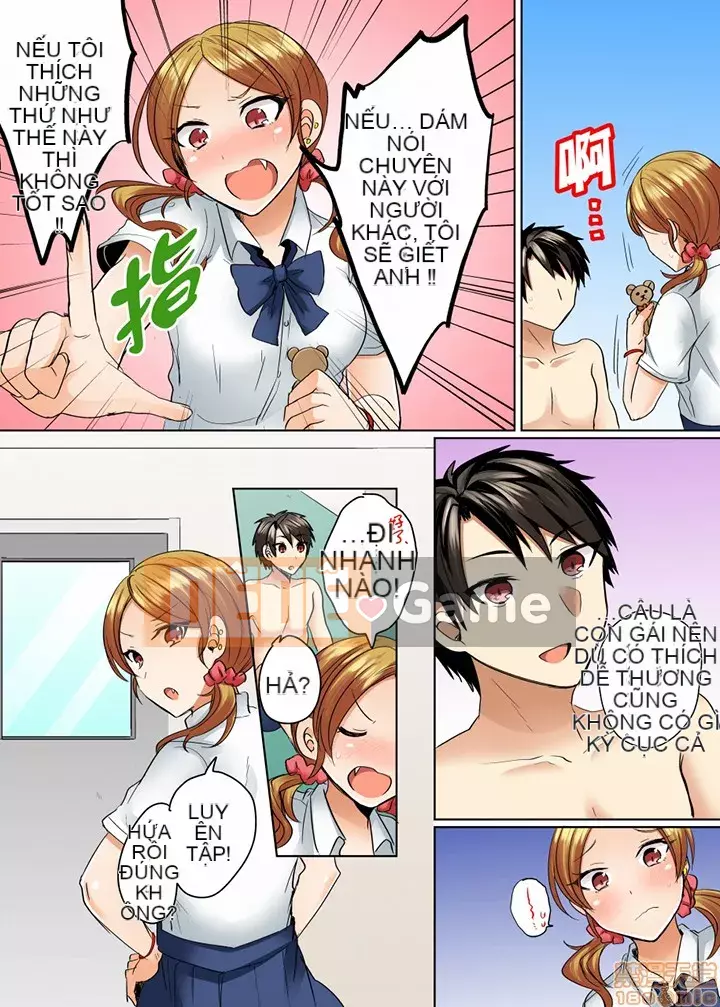 [Kinman Hankagumi] Shogota] Đồ bơi của tôi không đúng chỗ...Tôi đang mặc nó vào!