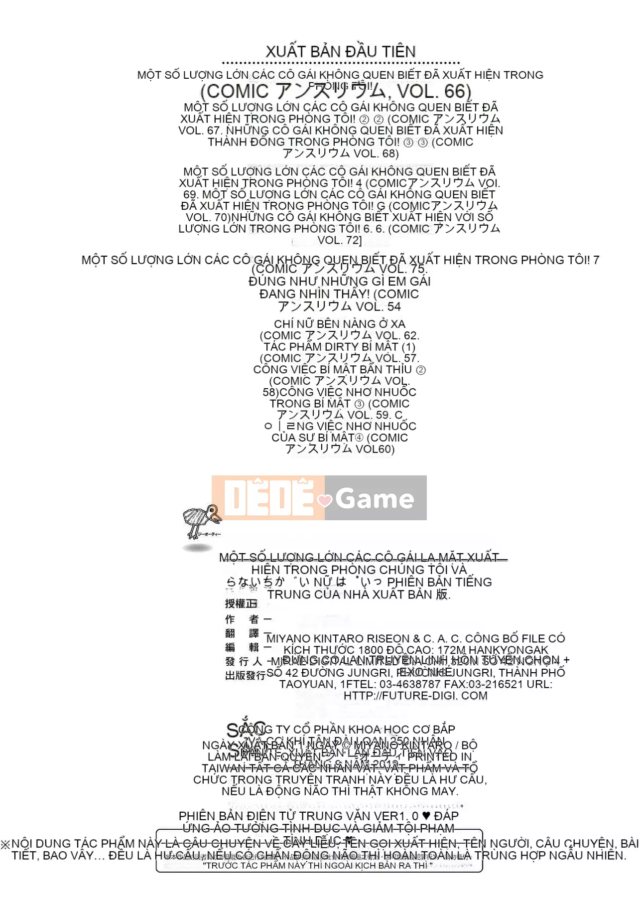 [Kintaro Miyano] Có rất nhiều phụ nữ tôi không biết trong phòng!