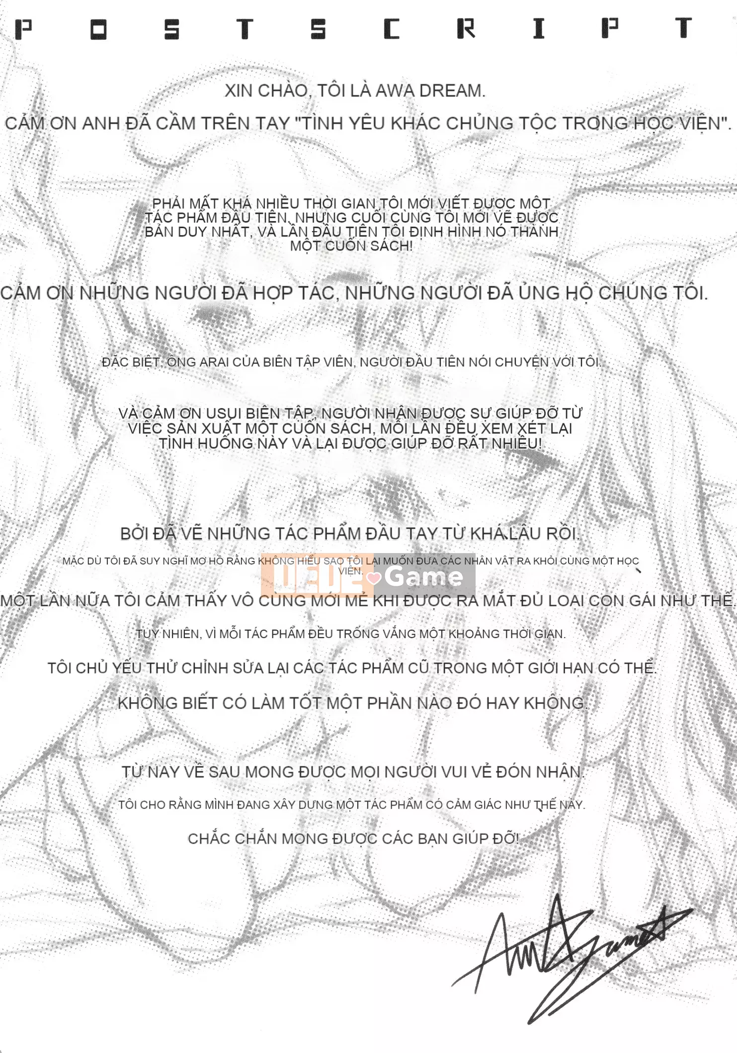 [Tanmu] Interspecies tình yêu từ trường học