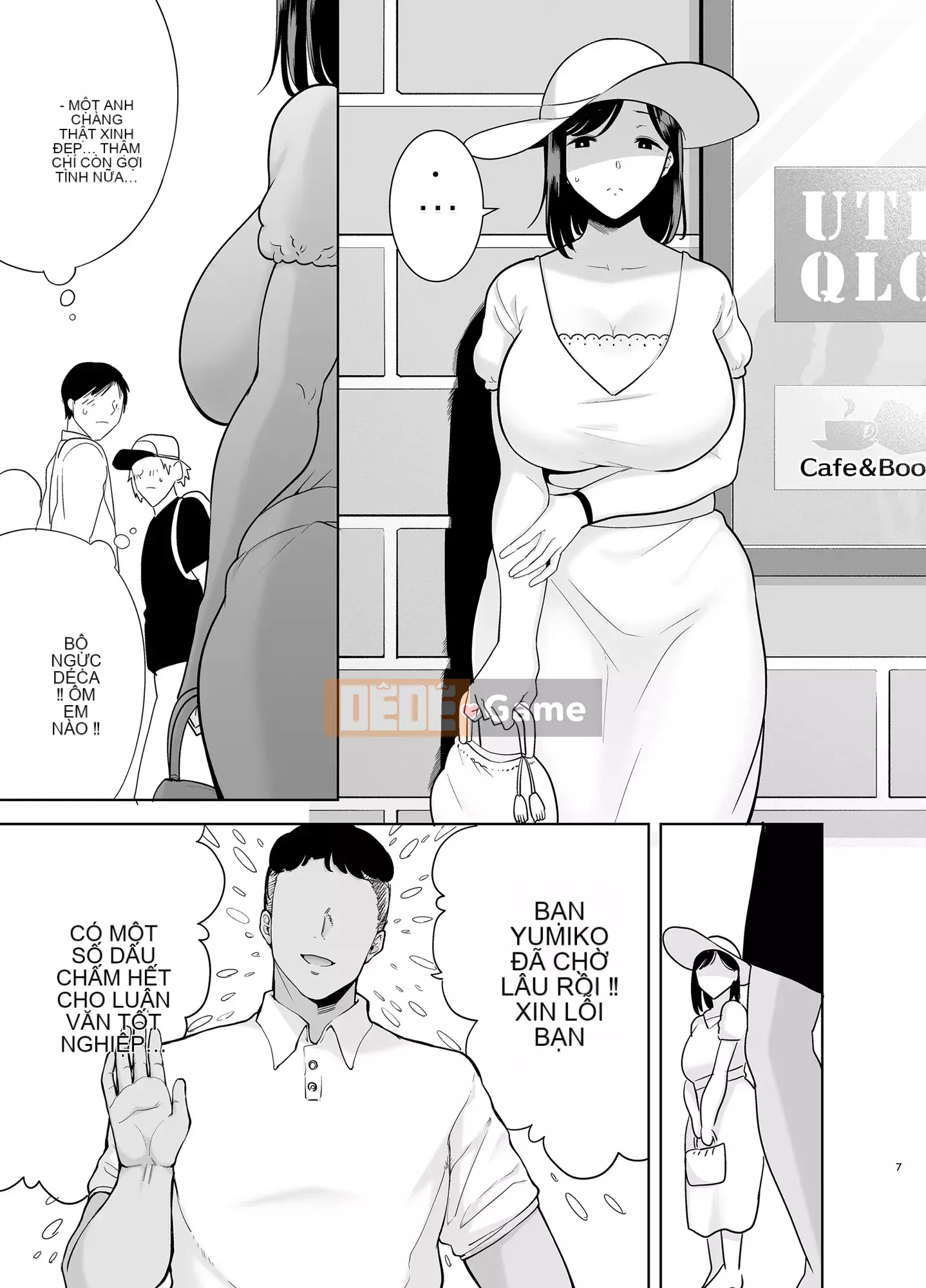 [DOLL PLAY (Kurosu Gatari)] Natsutsuma 2 ~Summer, Ryokan, Wife Fallen to Nampa Men~