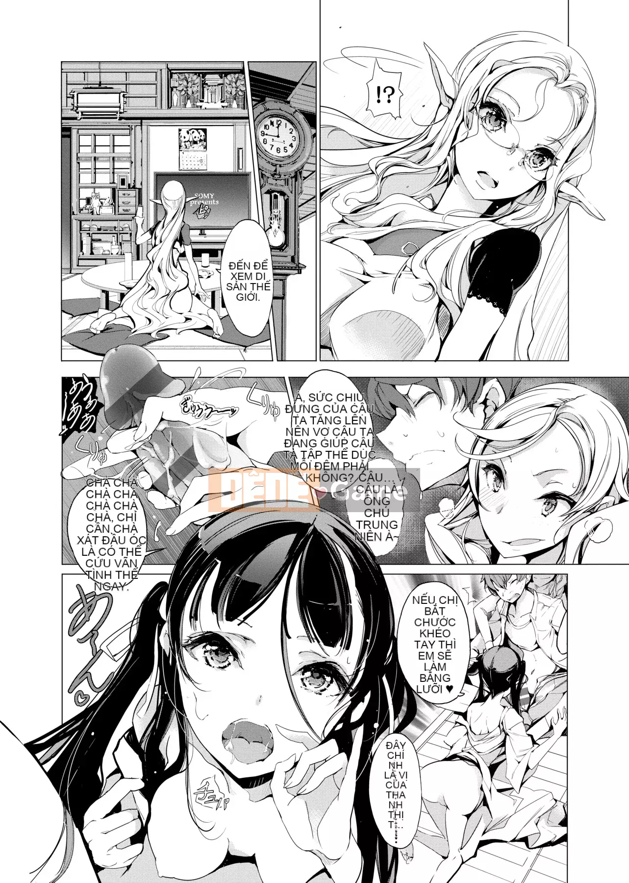 [Yuan Tengchongren] エルフの婚入り Elf Bridesmaid [Hắc Thanh Chỉnh Sửa][Single Book][Future Digital Chinese]