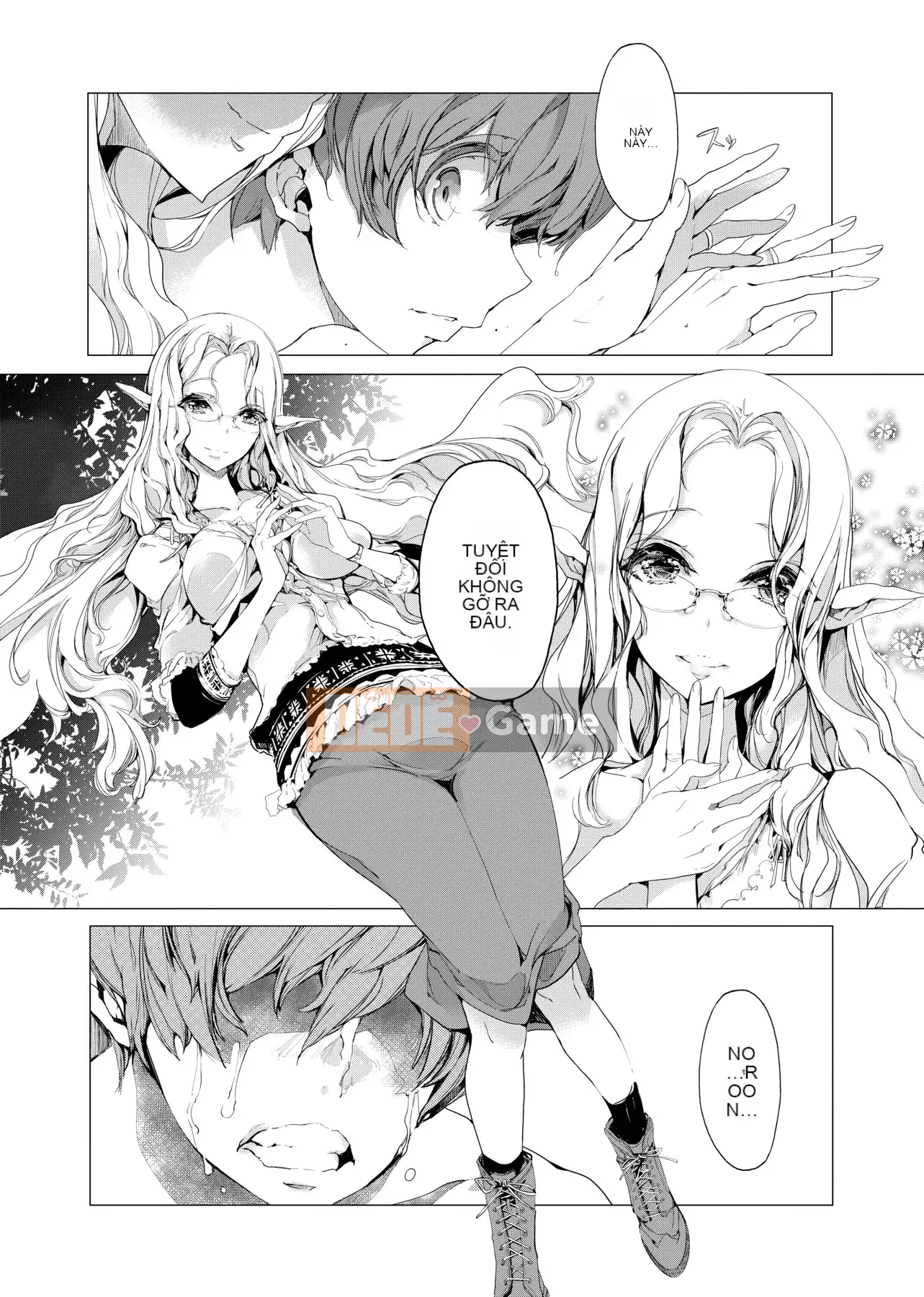 [Yuan Tengchongren] エルフの婚入り Elf Bridesmaid [Hắc Thanh Chỉnh Sửa][Single Book][Future Digital Chinese]