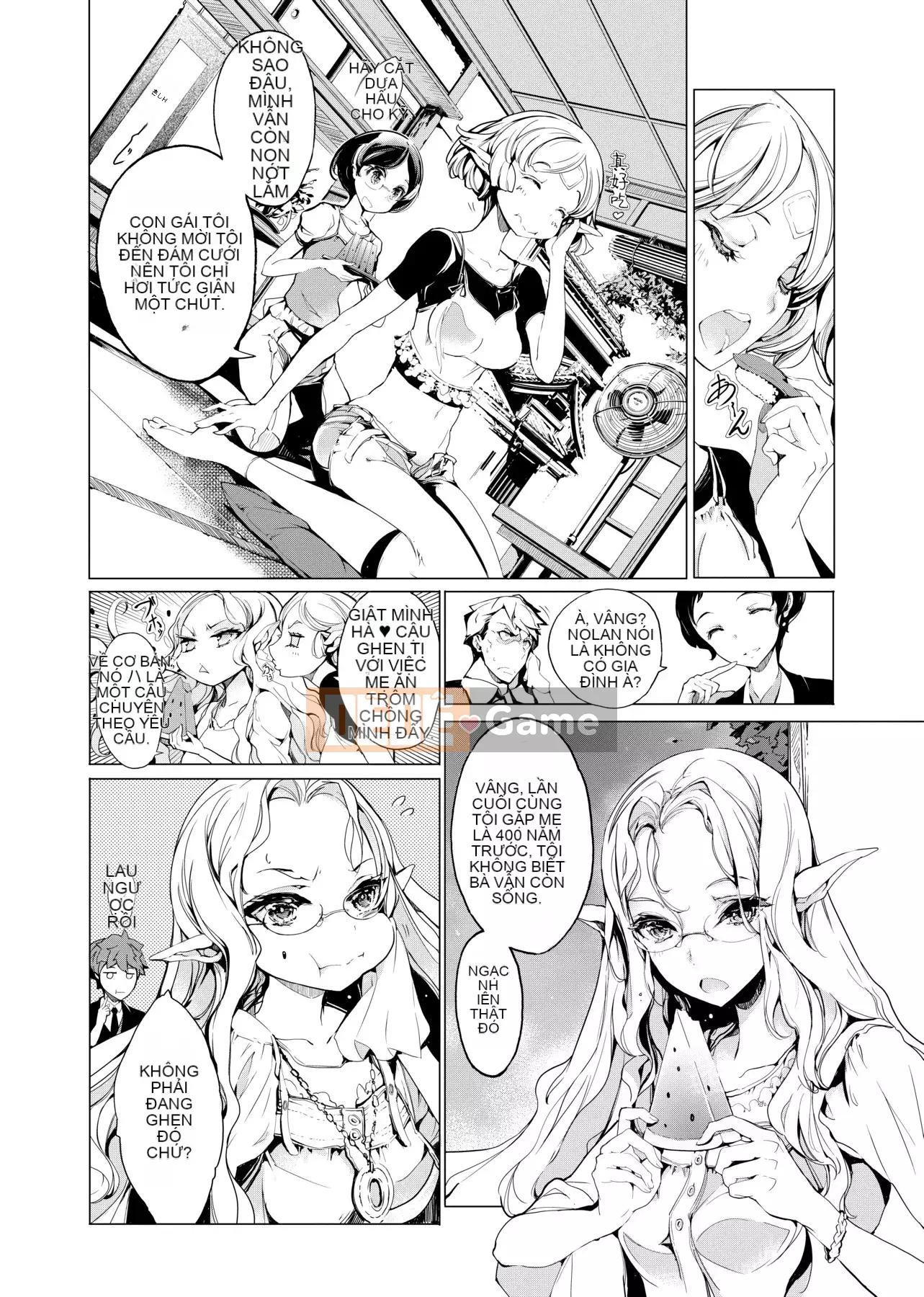 [Yuan Tengchongren] エルフの婚入り Elf Bridesmaid [Hắc Thanh Chỉnh Sửa][Single Book][Future Digital Chinese]