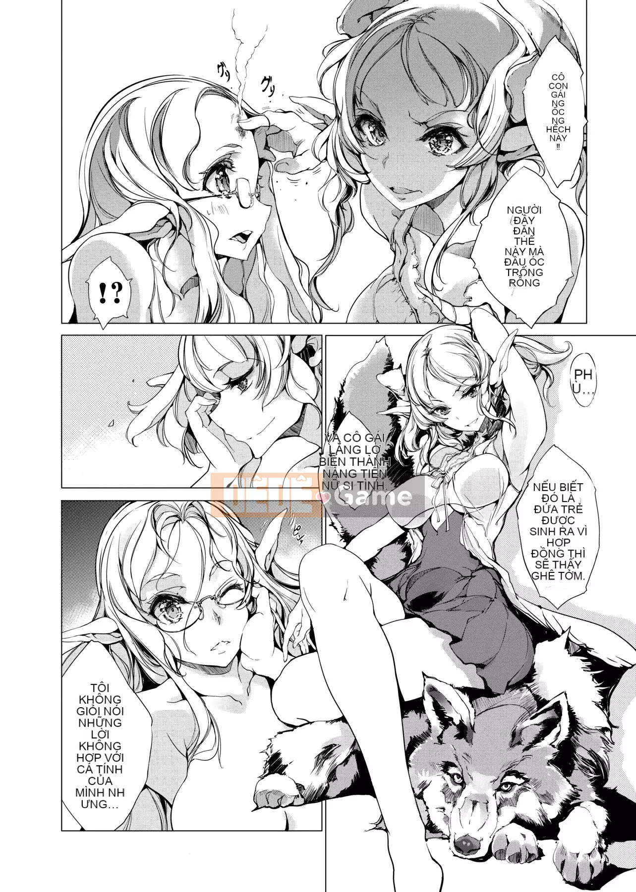 [Yuan Tengchongren] エルフの婚入り Elf Bridesmaid [Hắc Thanh Chỉnh Sửa][Single Book][Future Digital Chinese]