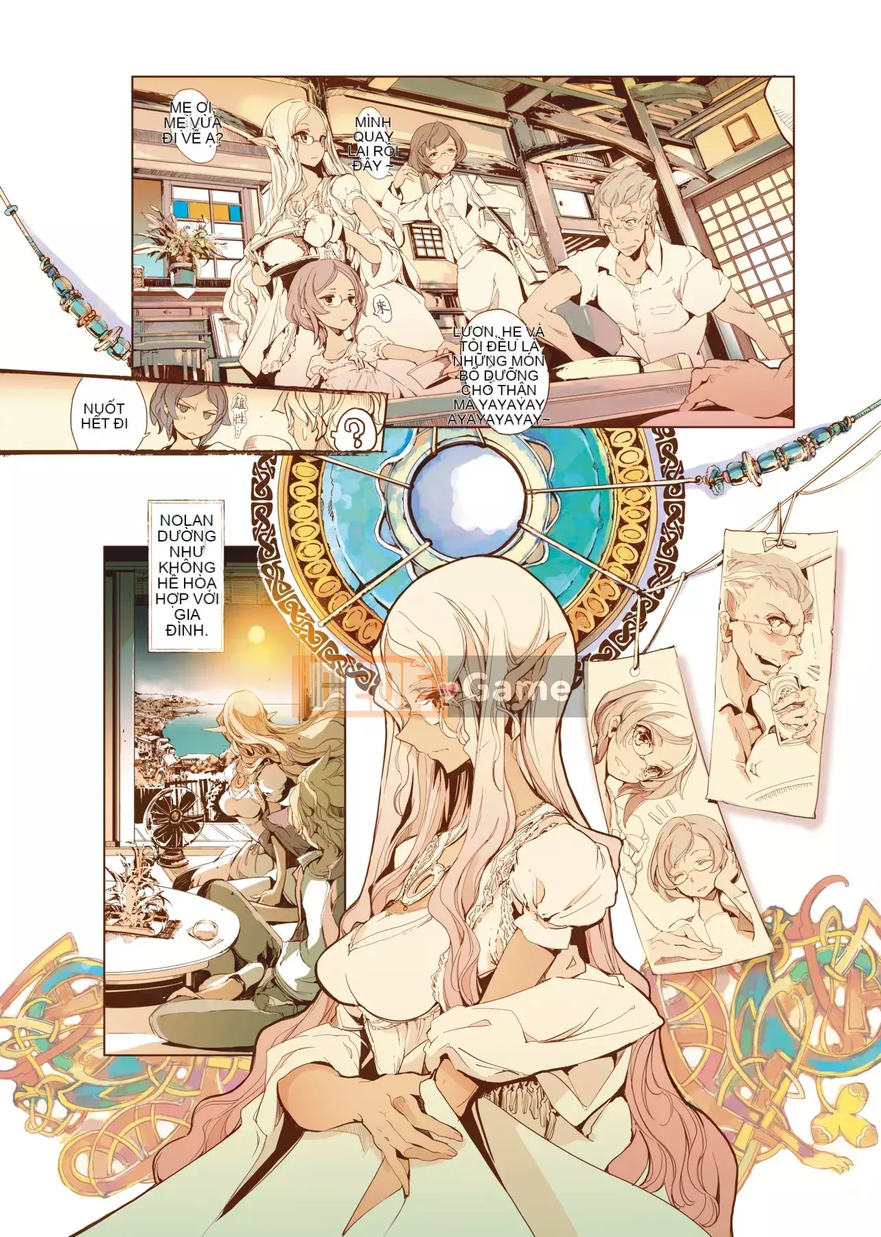 [Yuan Tengchongren] エルフの婚入り Elf Bridesmaid [Hắc Thanh Chỉnh Sửa][Single Book][Future Digital Chinese]