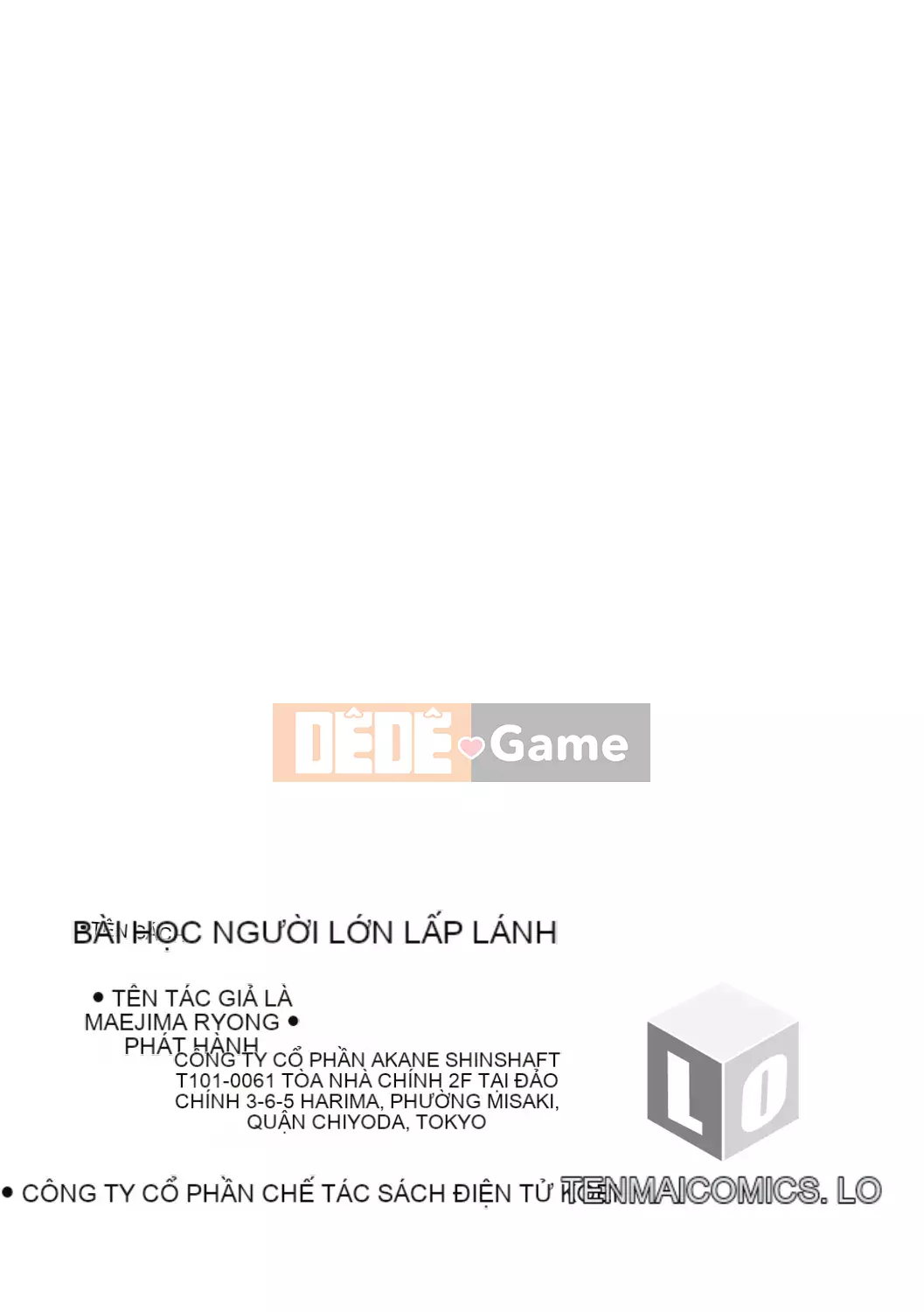 [Maejima Ryu] Bài học dành cho người lớn Kirakira - Lớp học dành cho người lớn Yabu Kou [Tiếng Trung] [Kỹ thuật số]