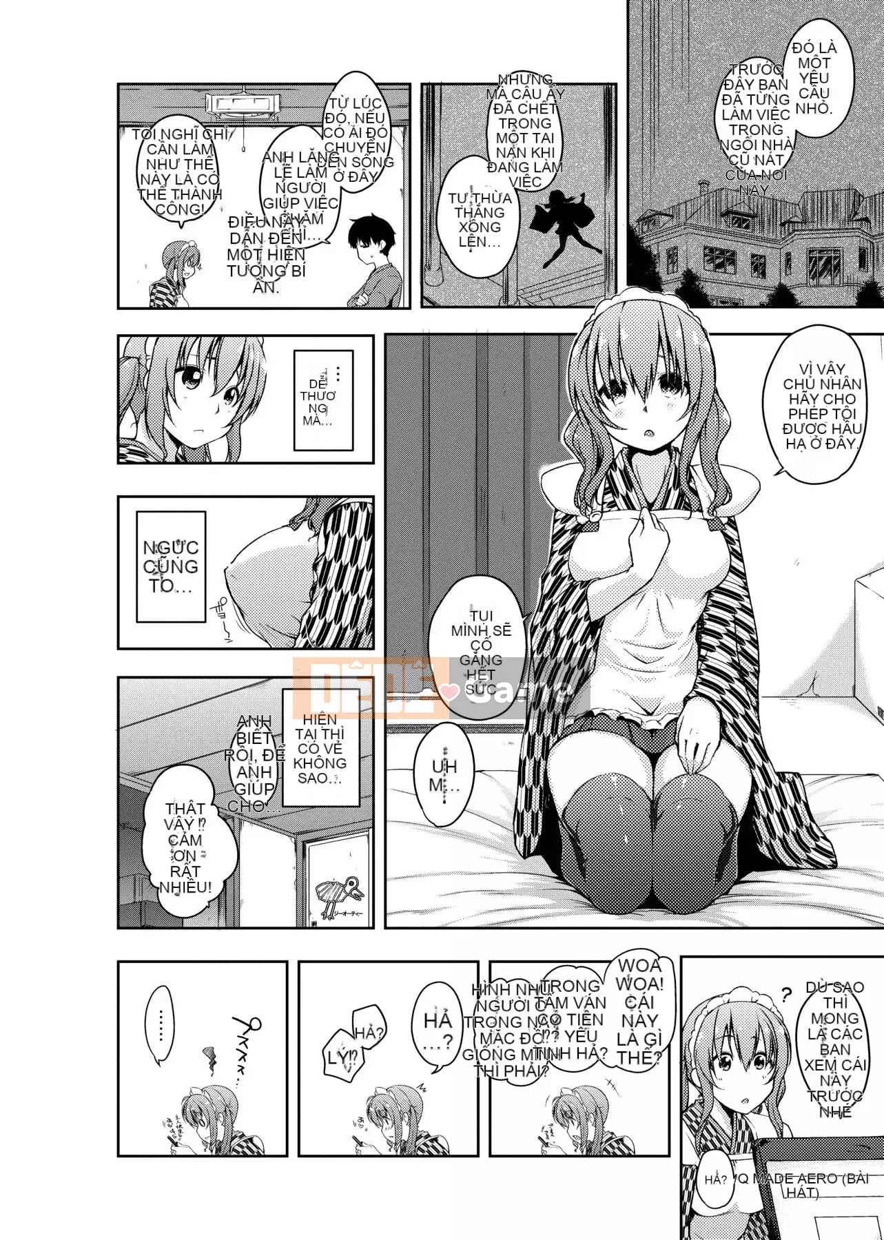 [Kaitsuka] Với một người giúp việc trong căn phòng 6 chiếu tatami ~♥♥Tăng cân♥♥~ [Số hạng tương lai phiên bản Trung Quốc]