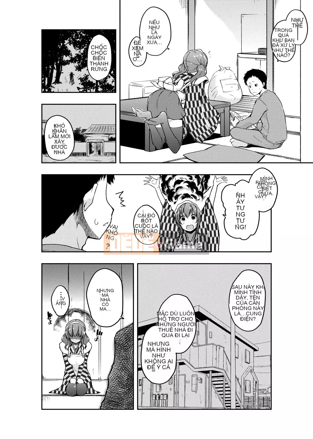 [Kaitsuka] Với một người giúp việc trong căn phòng 6 chiếu tatami ~♥♥Tăng cân♥♥~ [Số hạng tương lai phiên bản Trung Quốc]