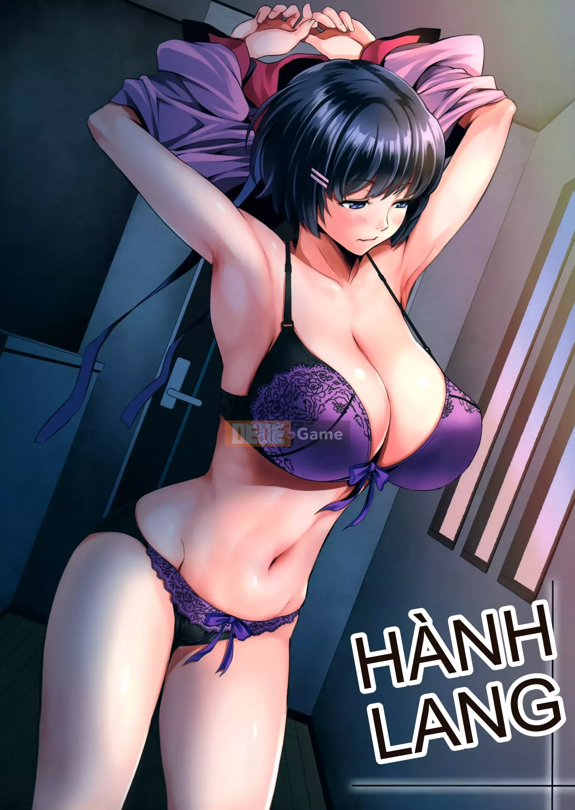 Cô gái ở hành lang