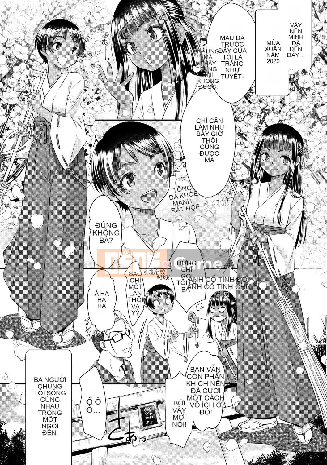 [Momonosuke] Miko của niềm vui