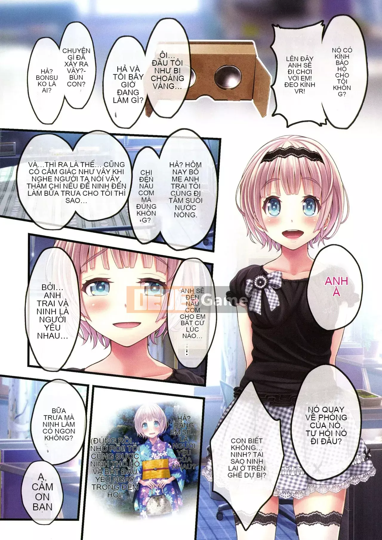 [v-mag] Gian hàng lễ hội đêm ~ Giải thưởng cho thiếu nữ ~