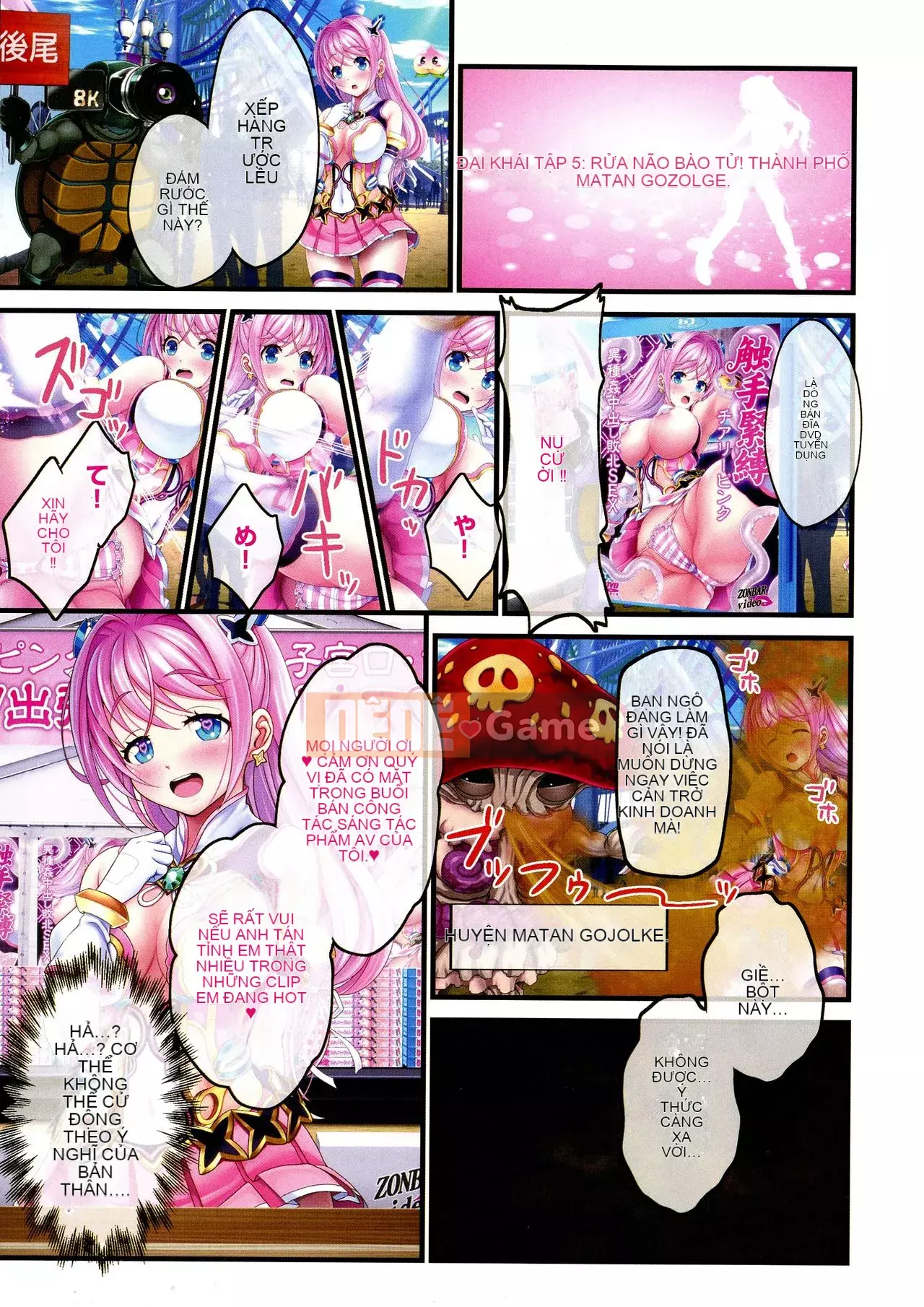 [v-mag] Gian hàng lễ hội đêm ~ Giải thưởng cho thiếu nữ ~