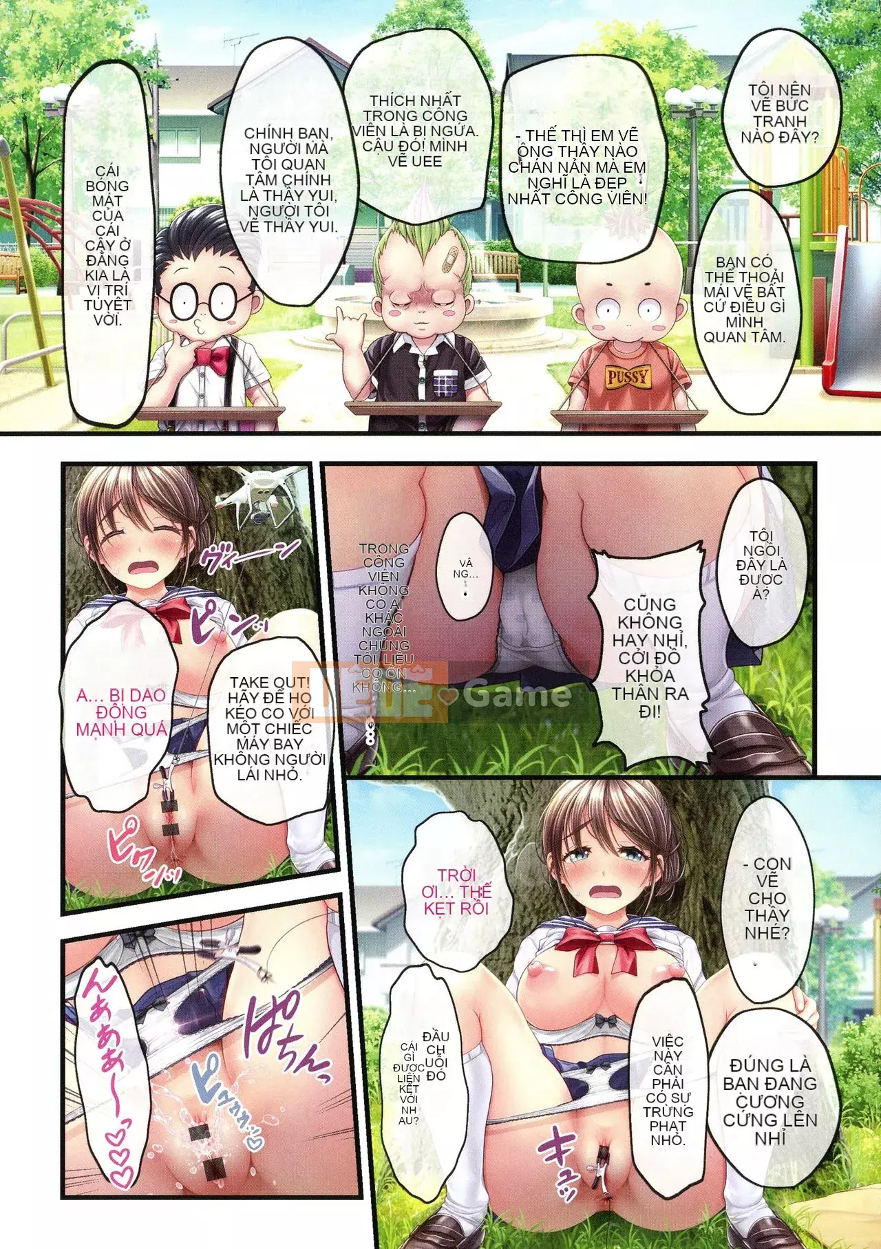 [v-mag] Gian hàng lễ hội đêm ~ Giải thưởng cho thiếu nữ ~